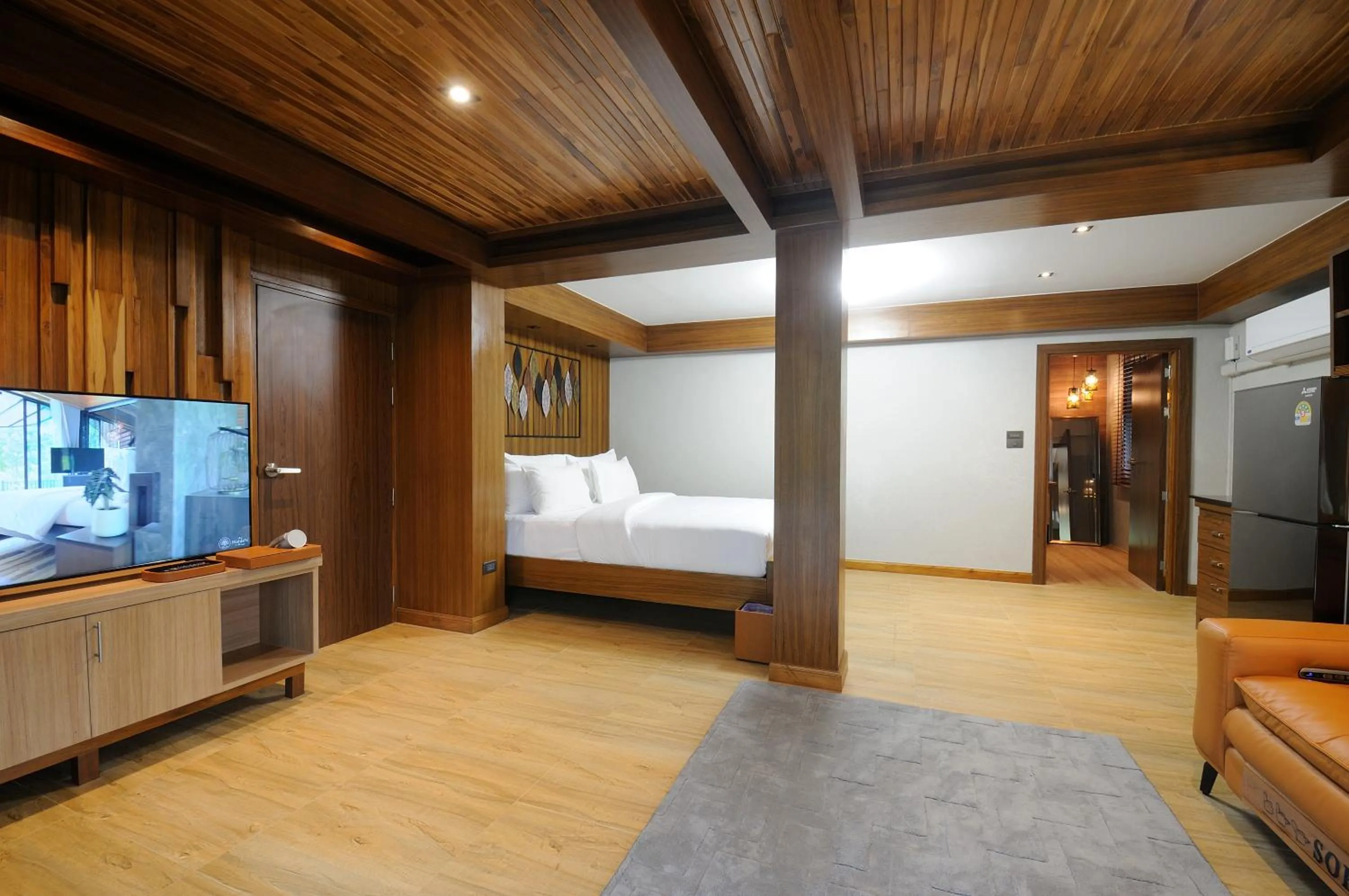 Bed in The Hidden Village, Khao Yai