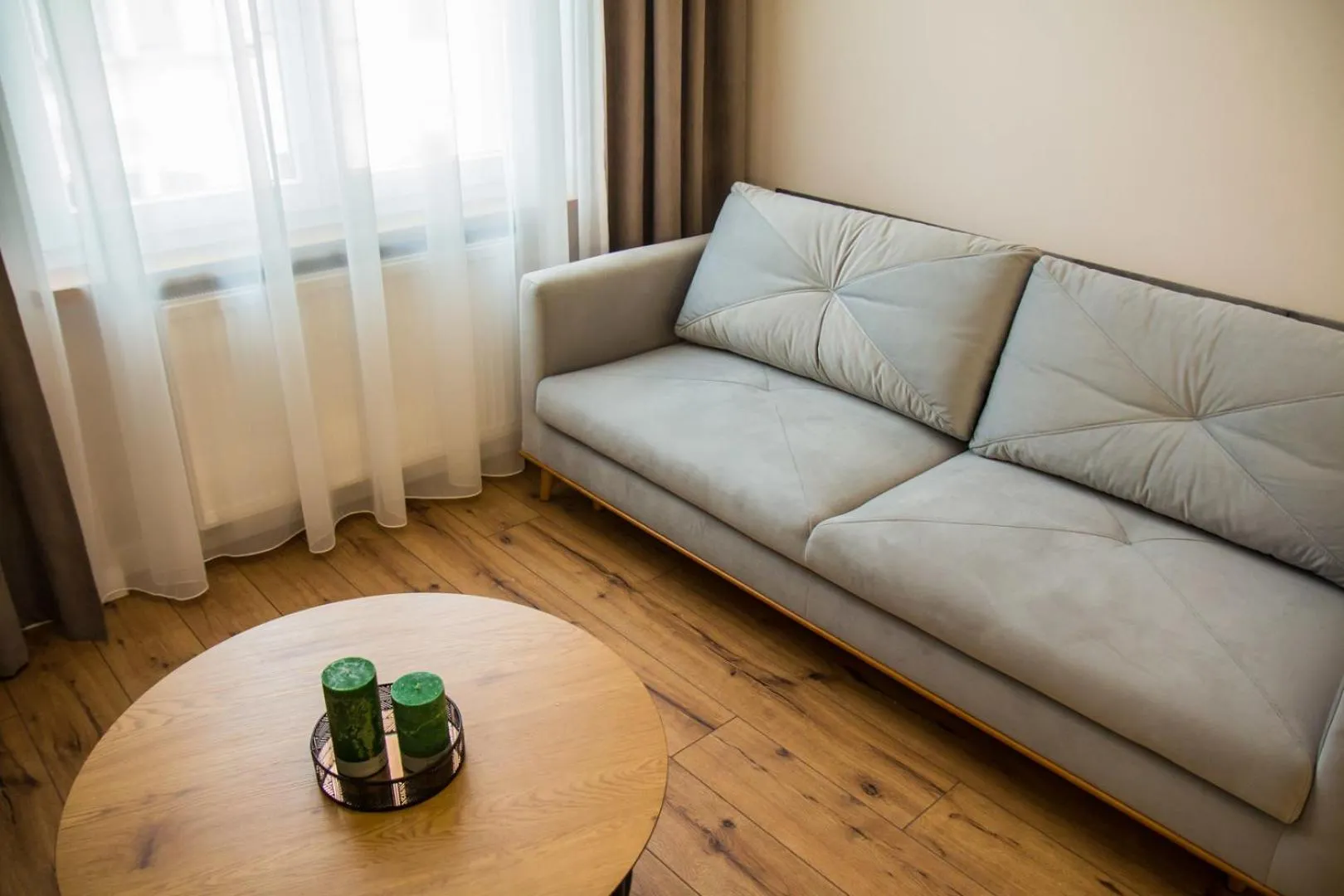 Living room in Piernikowe by Rentoom