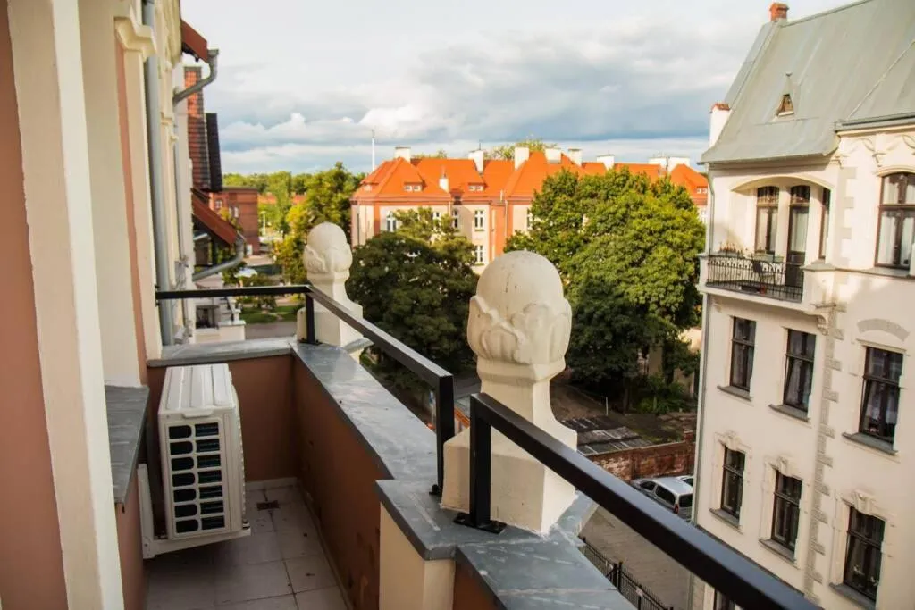 Balcony/Terrace in Miedziany by Rentoom