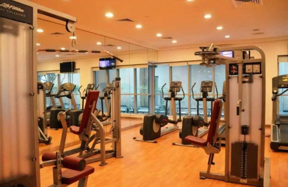 Fitness centre/facilities in White Sage - Fountain View Stylish Apt With Spacious Terrace