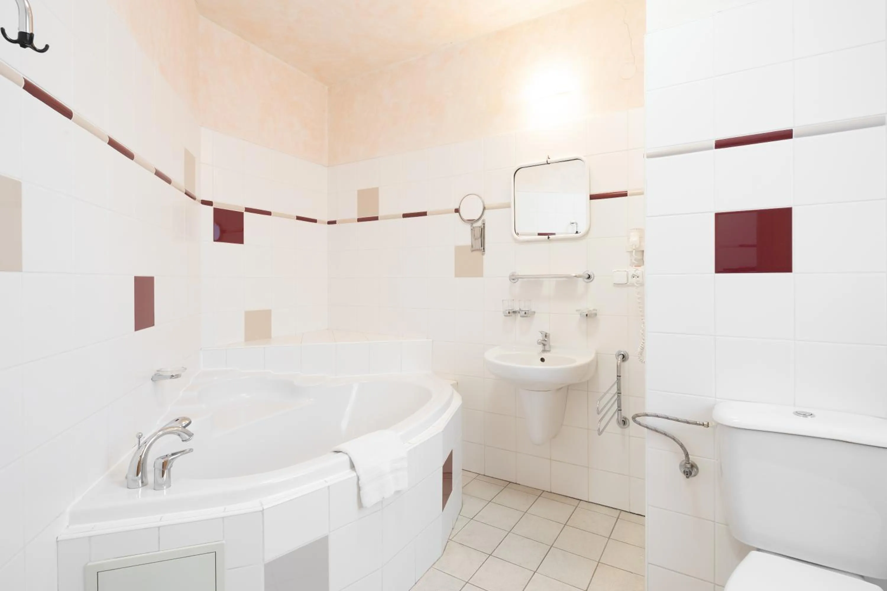 Bathroom in Wellness Hotel Jean De Carro