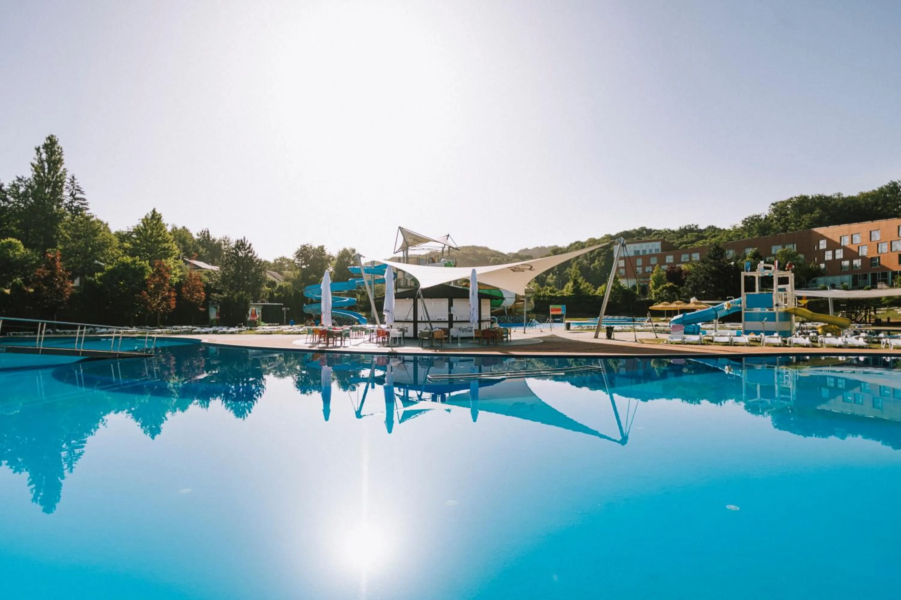 Swimming pool in Premium Apartments Terme Sveti Martin
