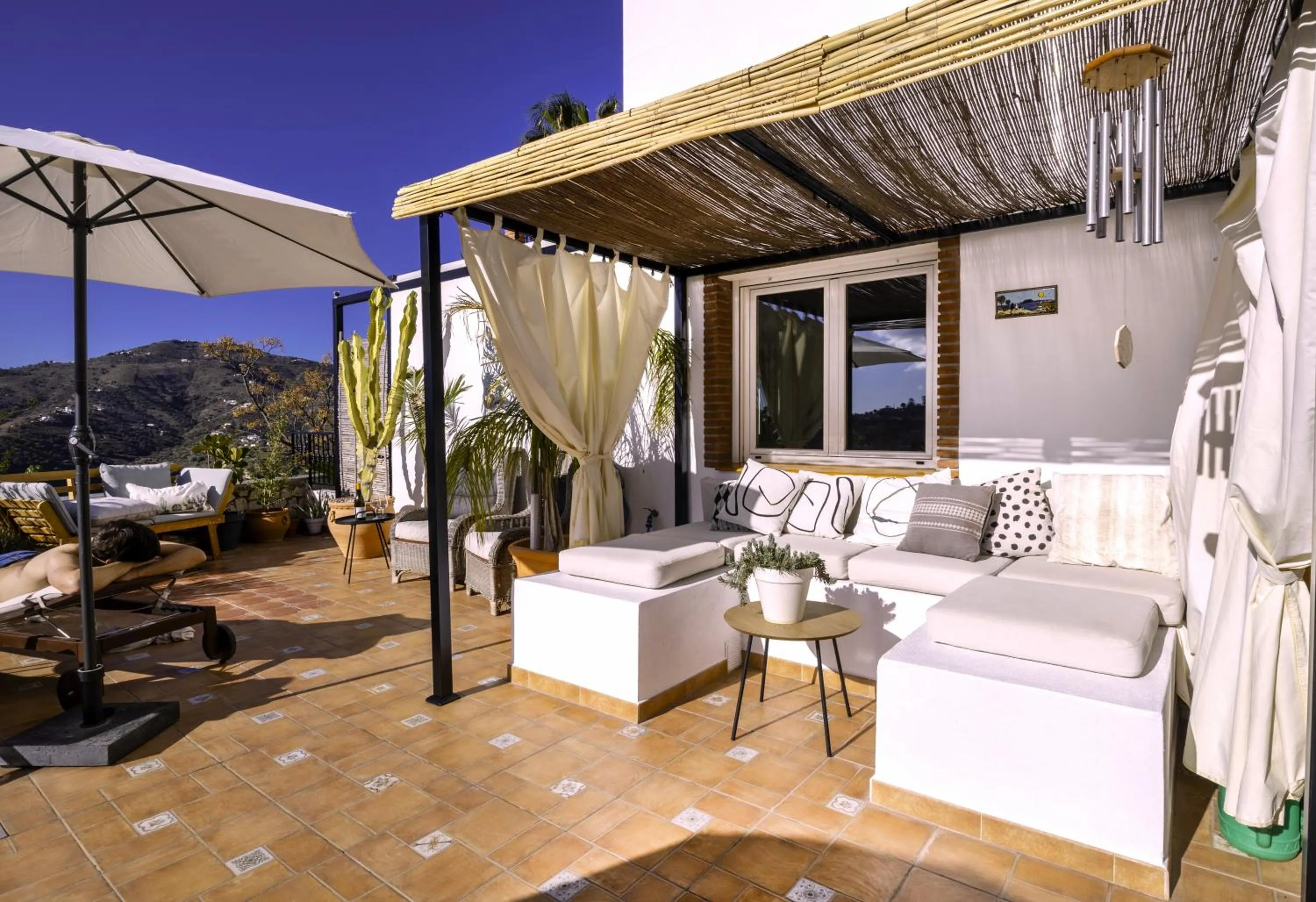 Balcony/Terrace in Malaga Hills Double Comfort Boutique & Wellness Eco-Hotel -Adults Only-