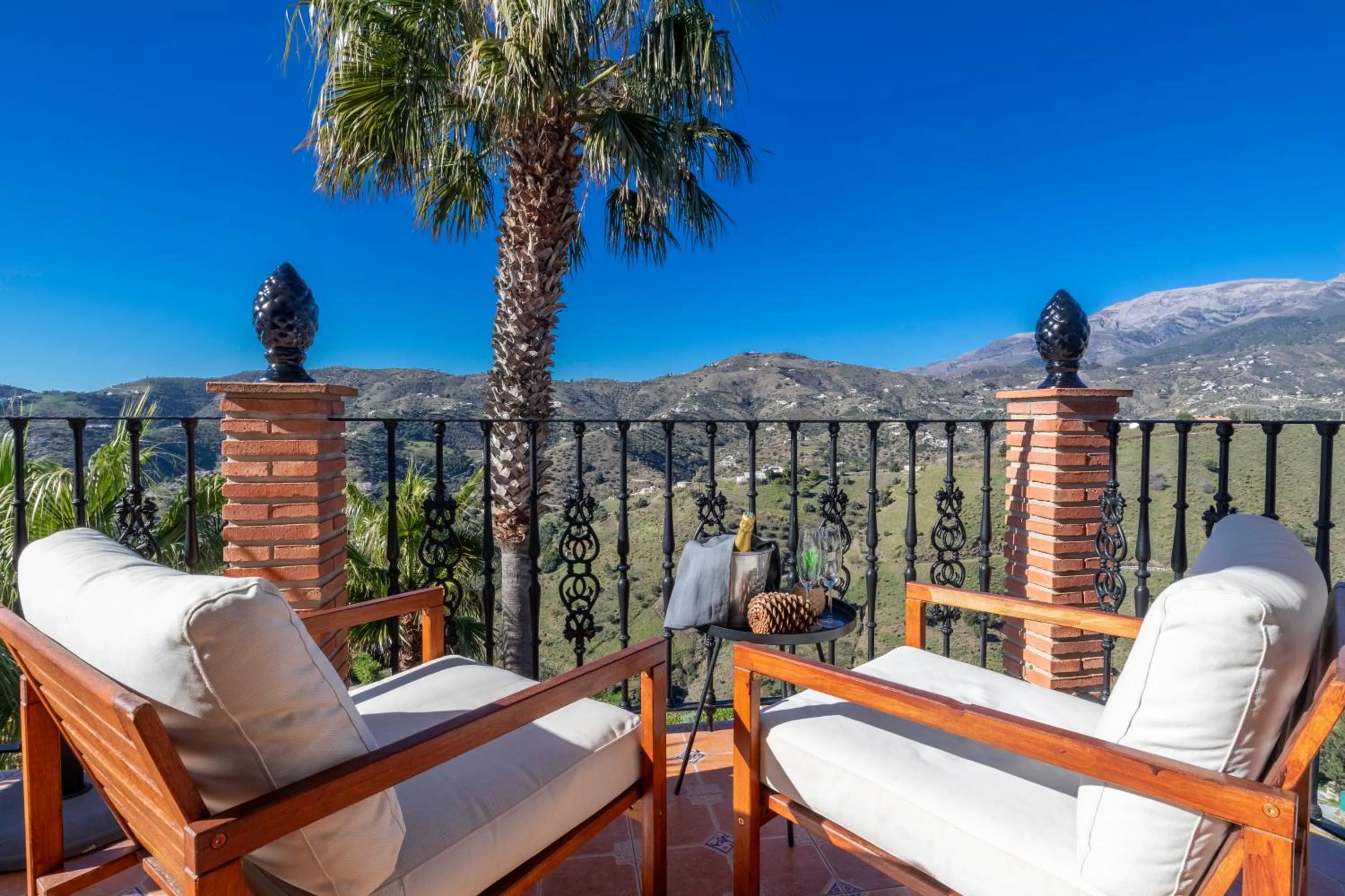 Balcony/Terrace in Malaga Hills Double Comfort Boutique & Wellness Eco-Hotel -Adults Only-