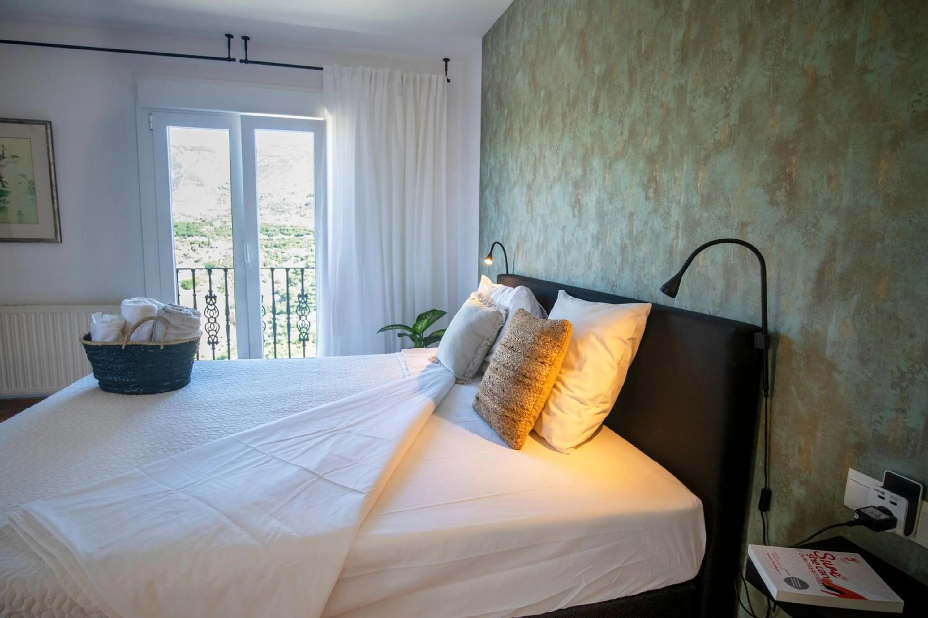 Bed in Malaga Hills Double Comfort Boutique & Wellness Eco-Hotel -Adults Only-