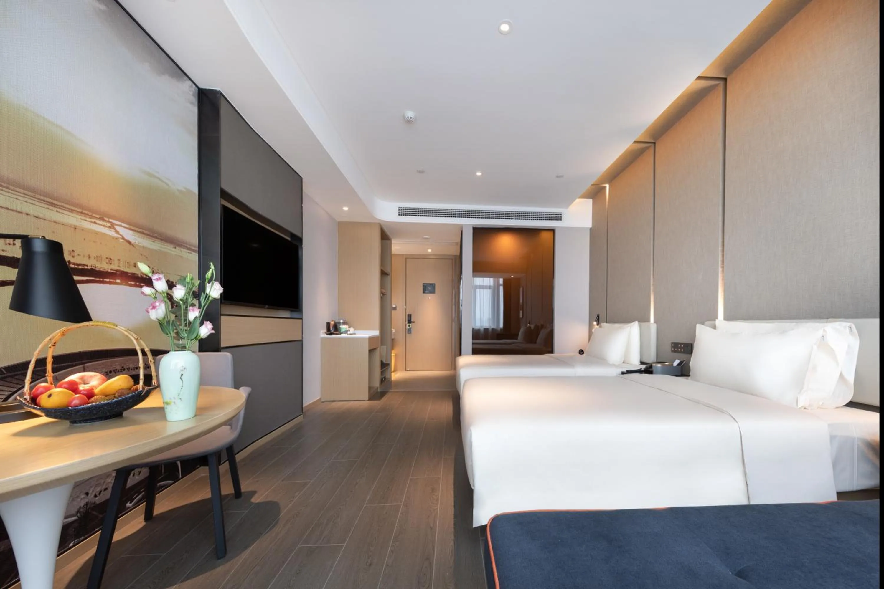 Bed in Atour Hotel Nanchang Aixi Lake