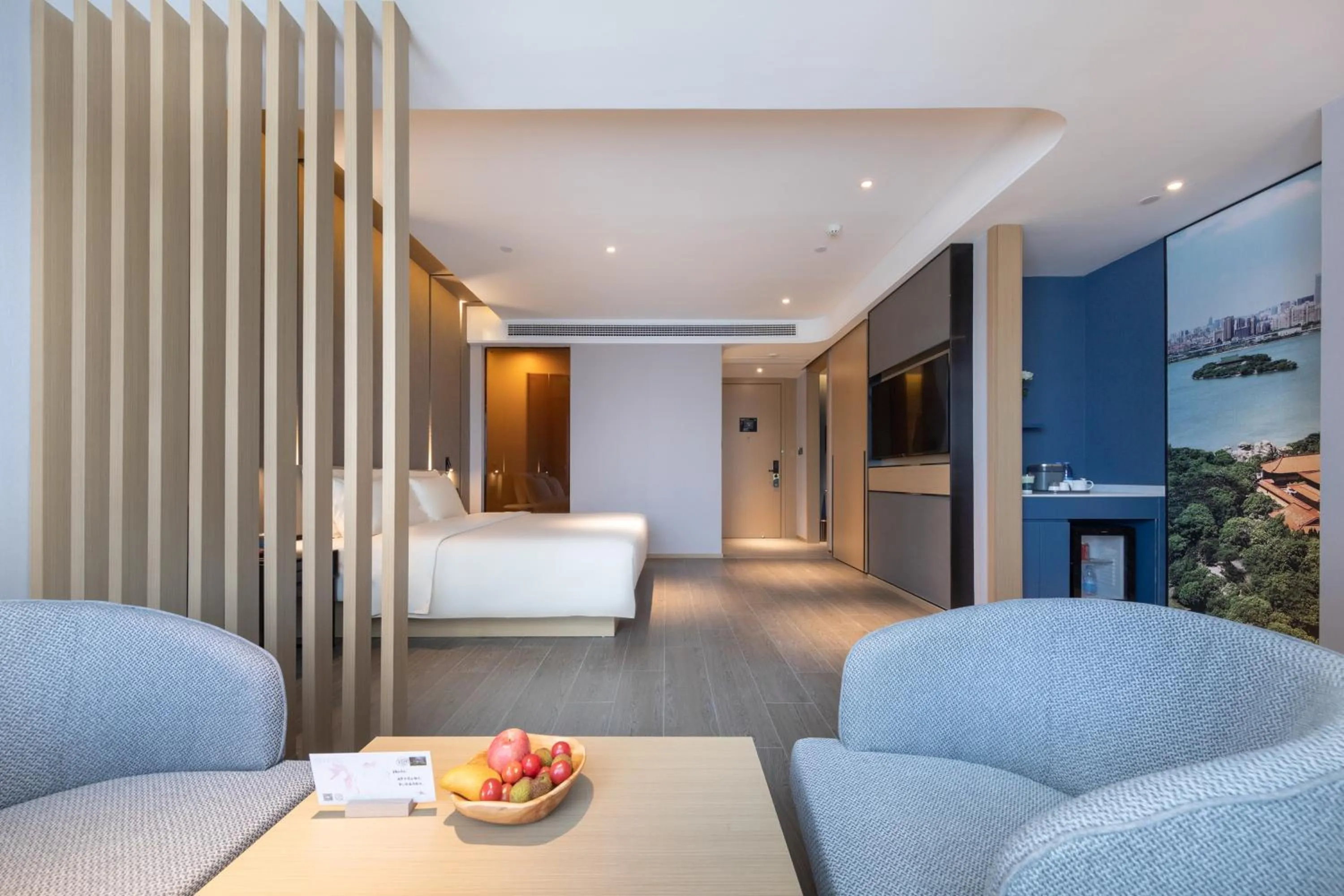 Photo of the whole room in Atour Hotel Nanchang Aixi Lake