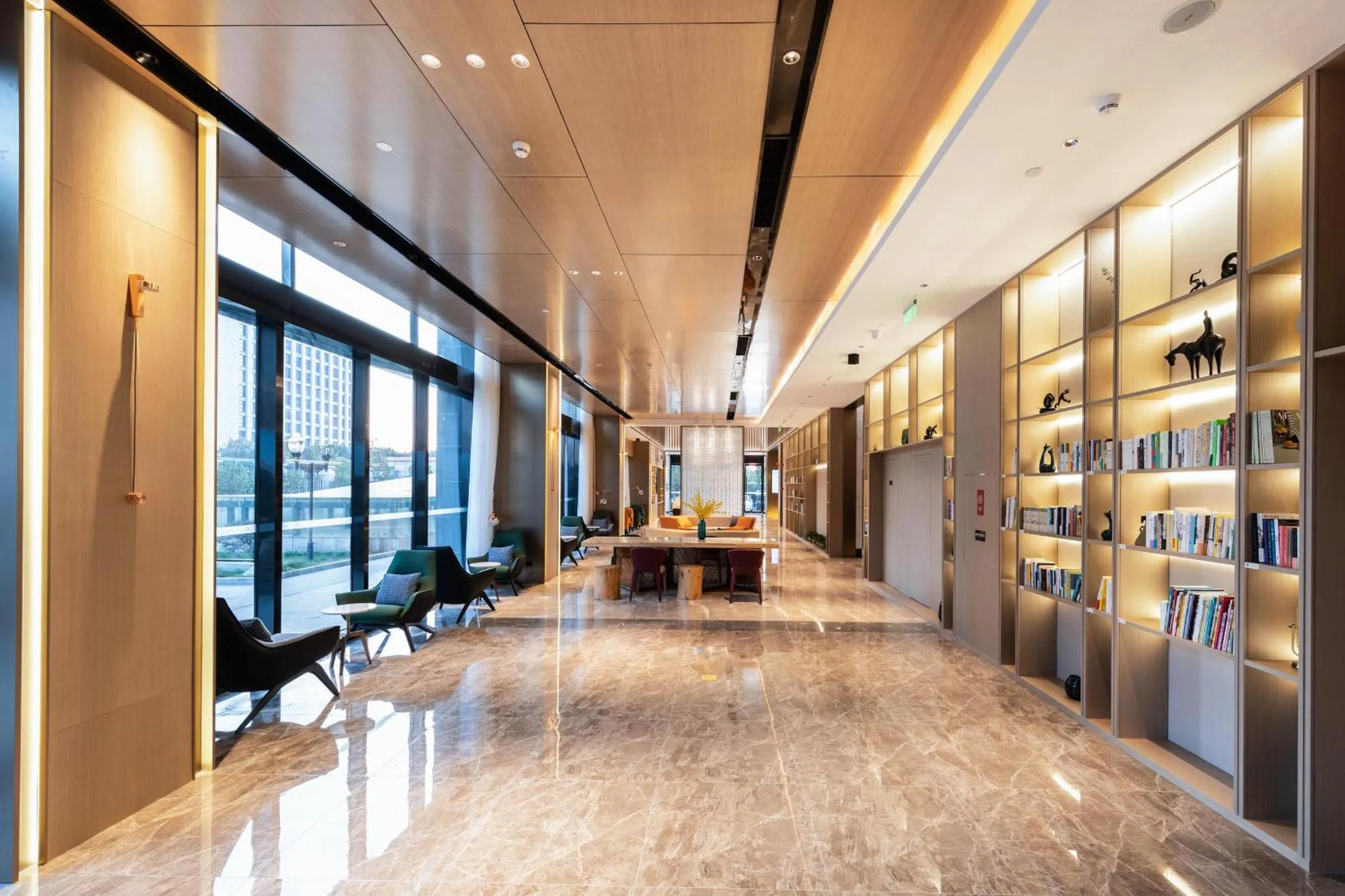 Lobby or reception in Atour Hotel Wuhan Jinyin Lake