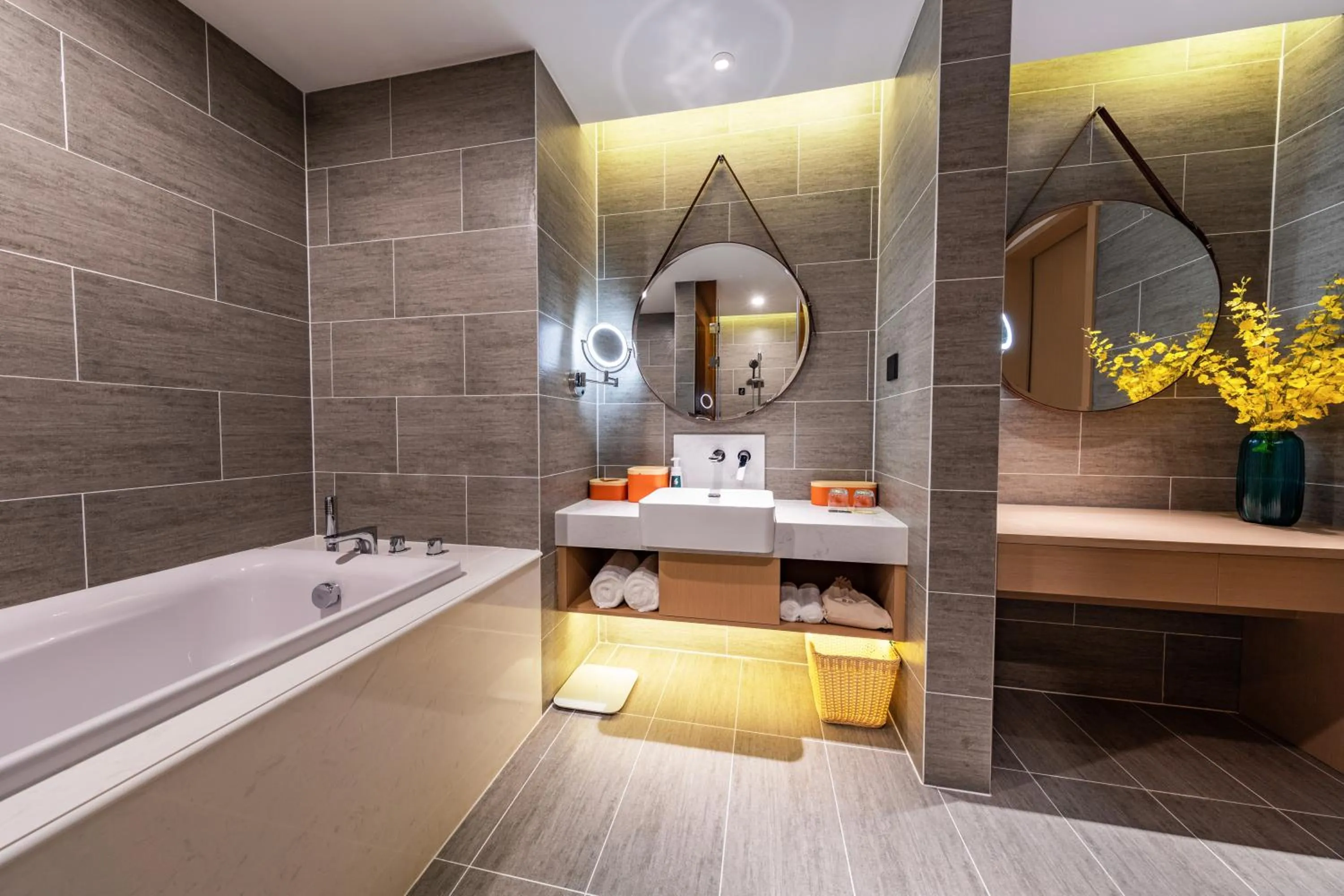 Bathroom in Atour Hotel Wuhan Jinyin Lake