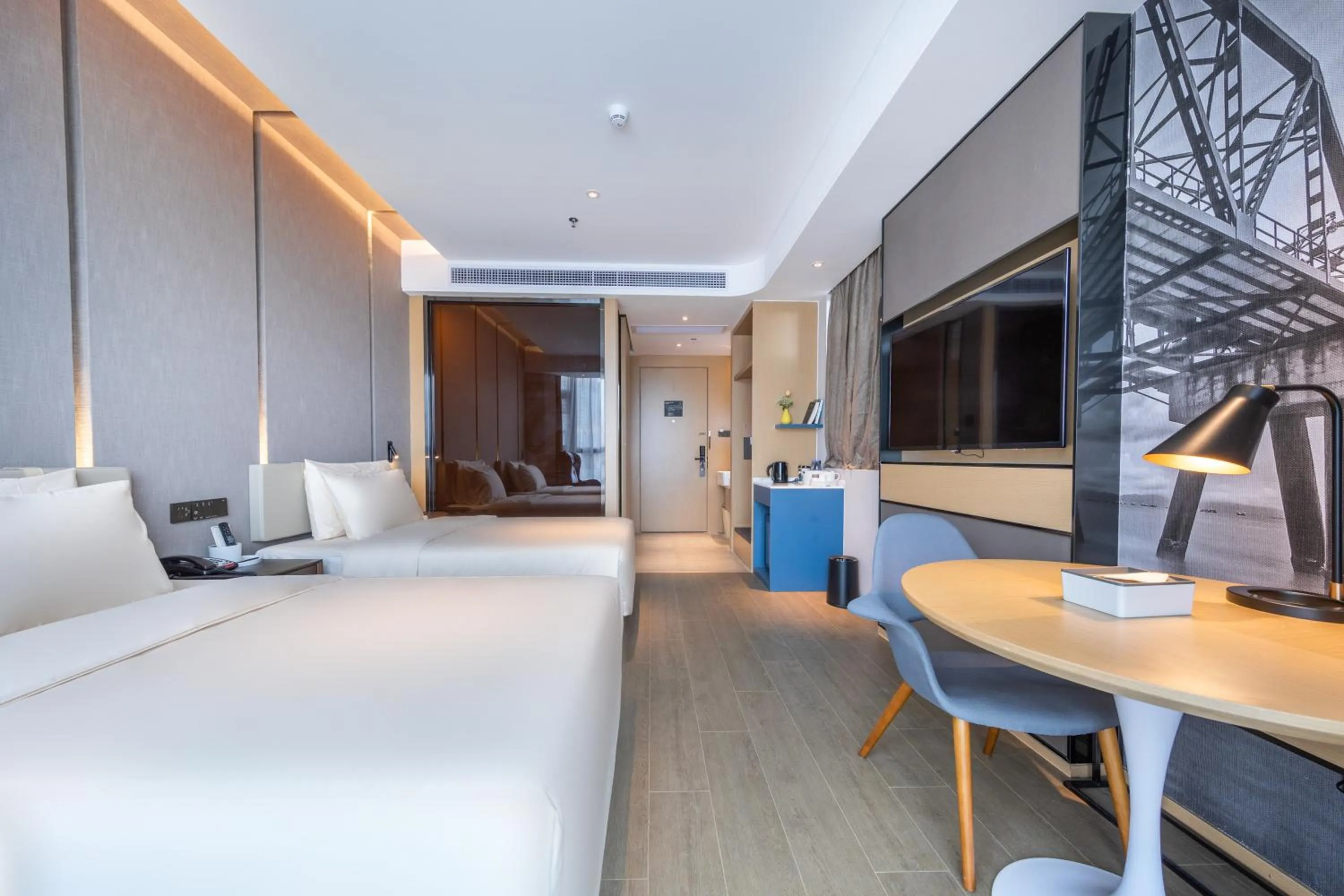 Bed in Atour Hotel Shenzhen Huaqiang North