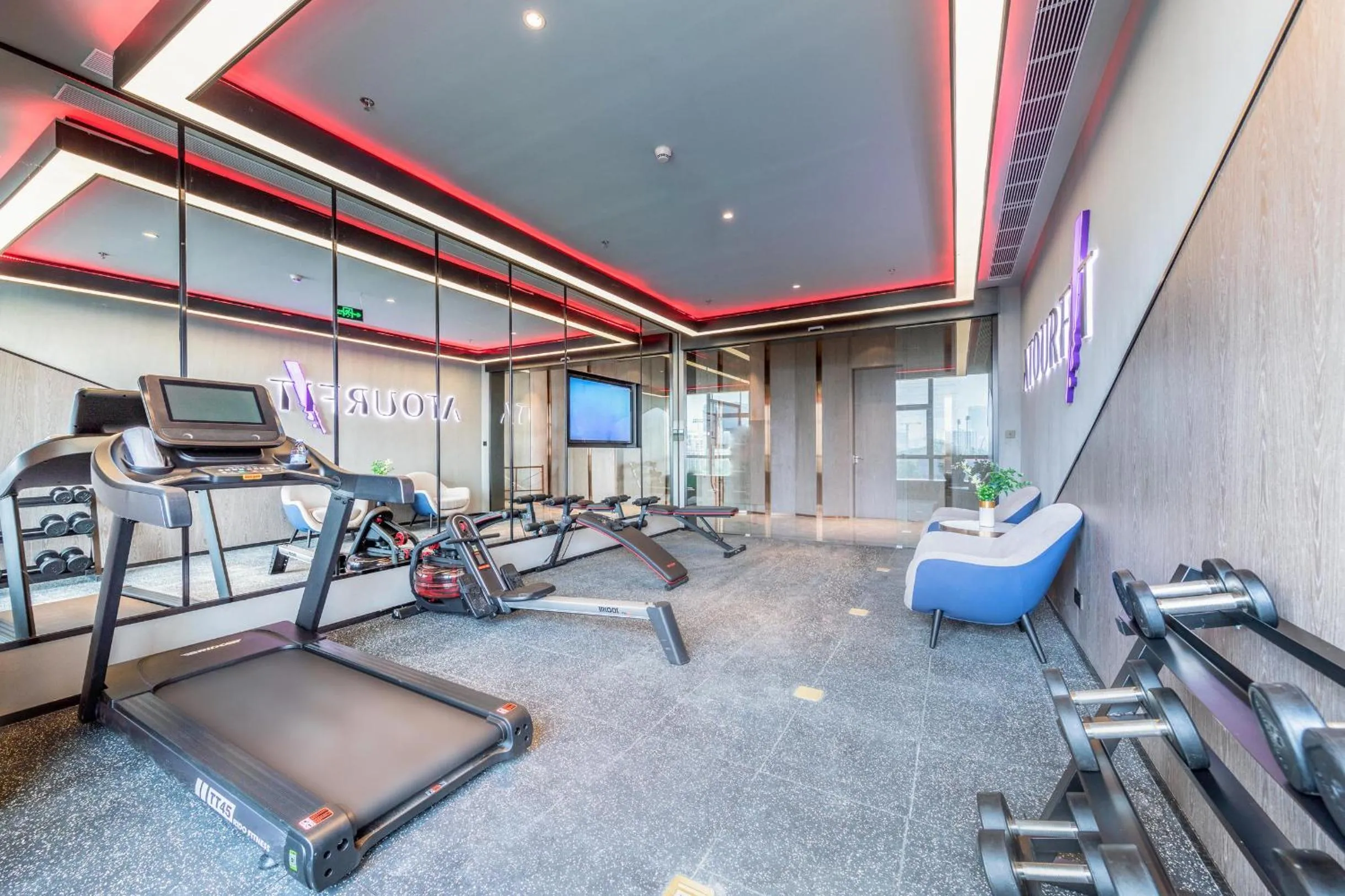 Fitness centre/facilities in Atour S Shenzhen Nanshan