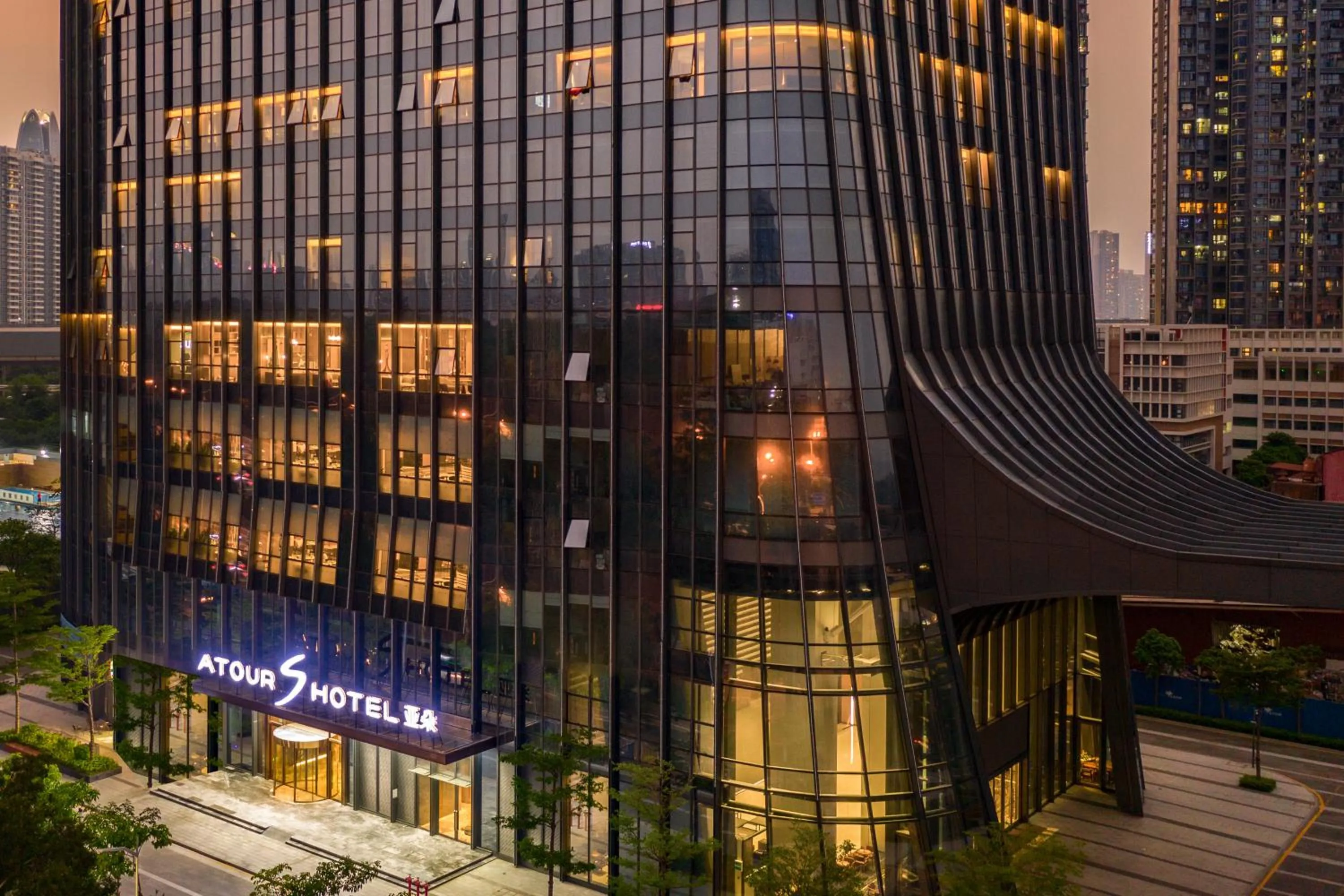 Property building in Atour S Shenzhen Nanshan