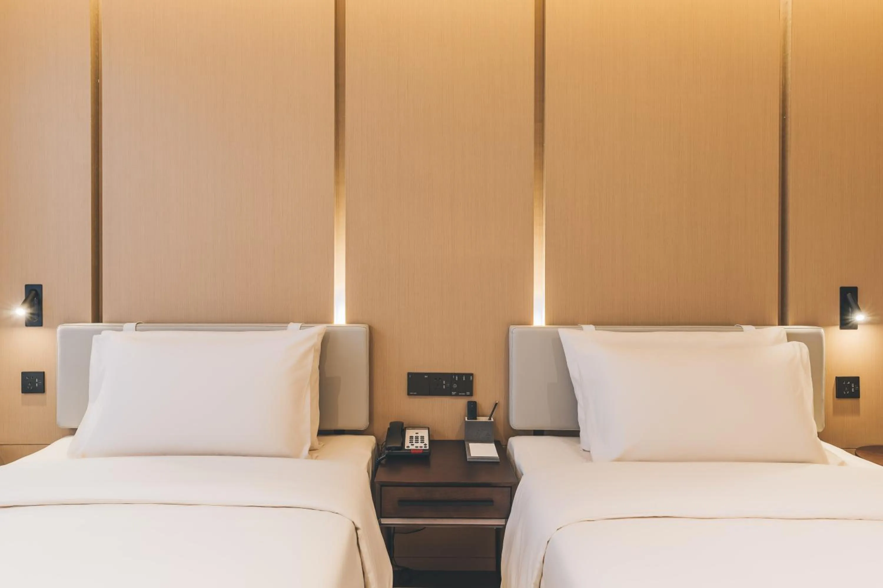 Bed in Atour Hotel Chongqiang Jiangbei Airport