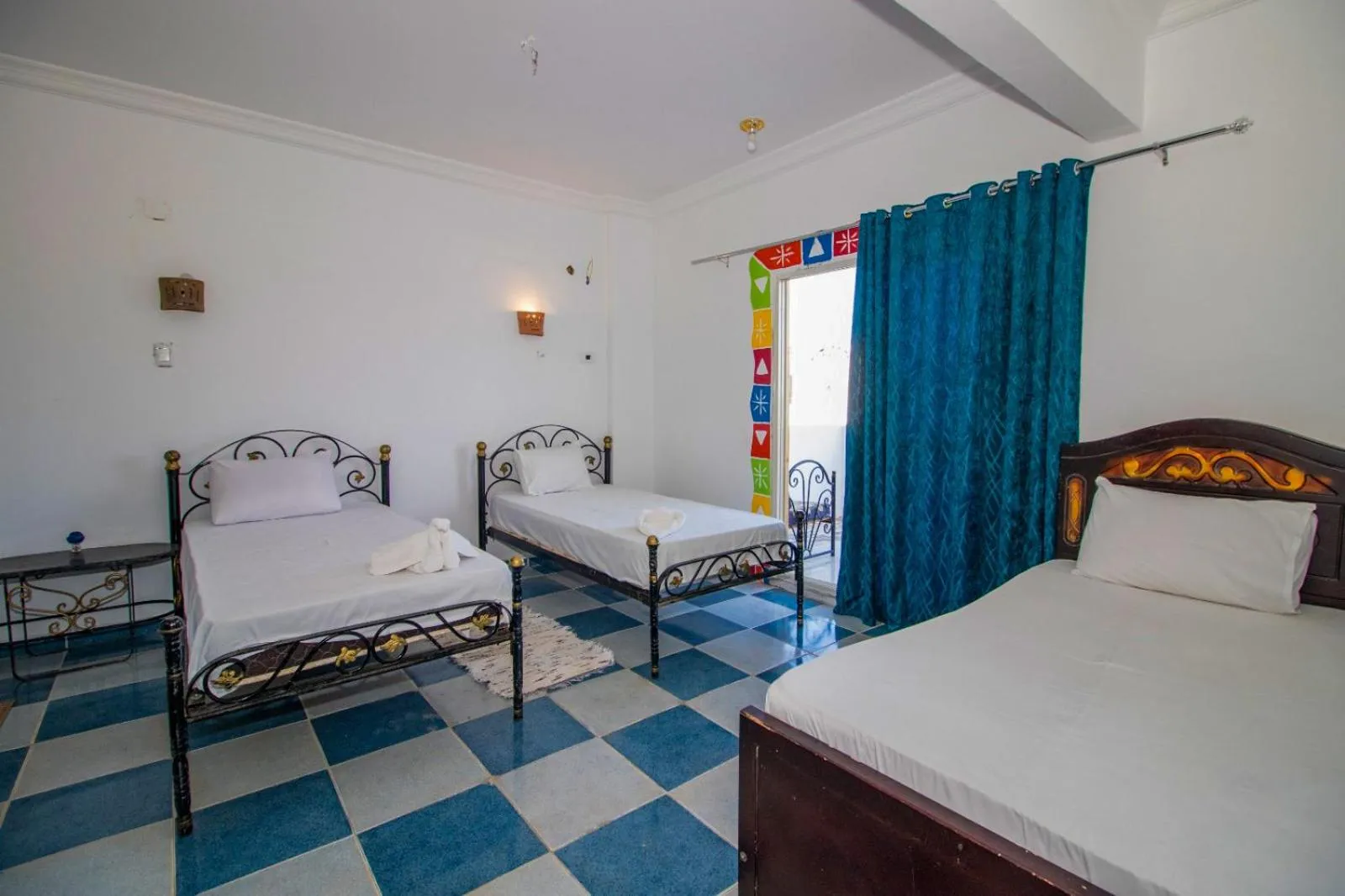 Bed in Nubian Kulih house