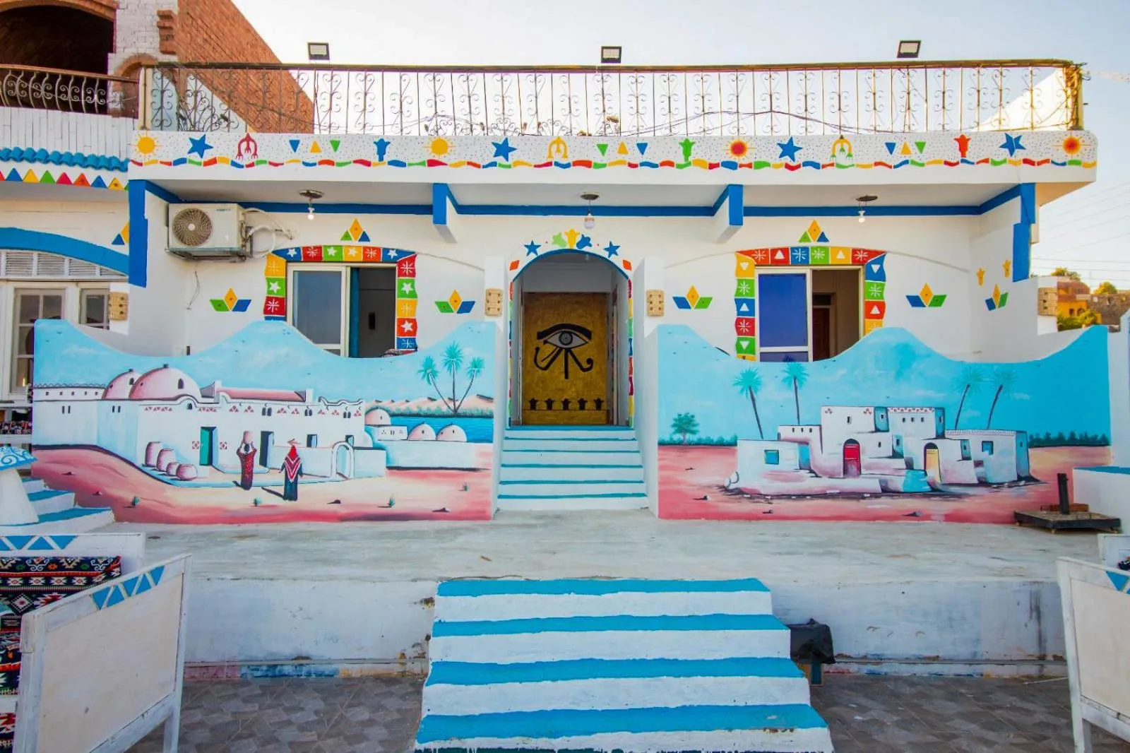 Patio in Nubian Kulih house