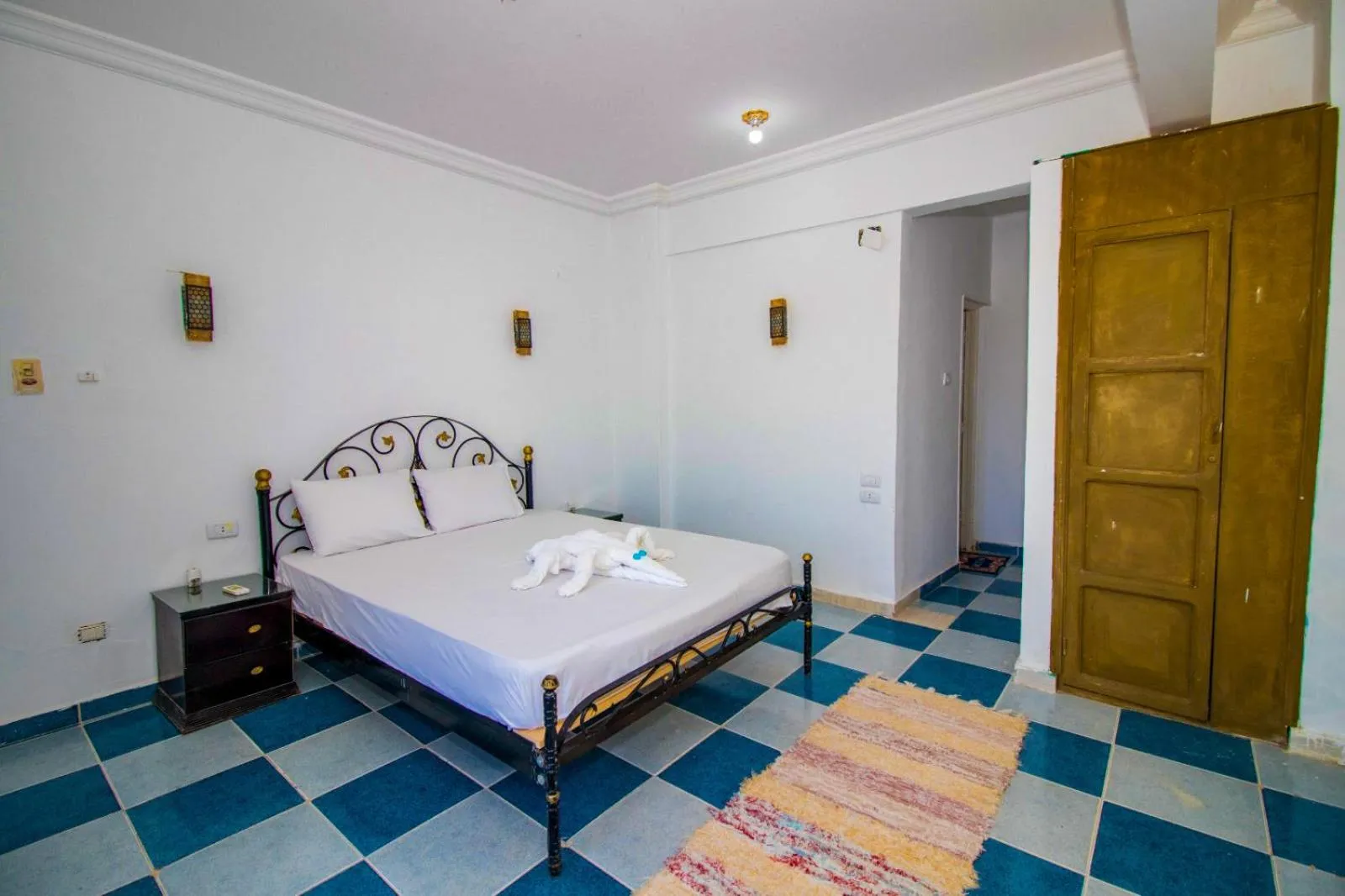 Bedroom, Bed in Nubian Kulih house