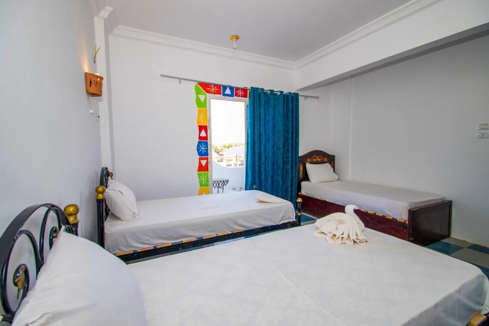 Photo of the whole room, Bed in Nubian Kulih house