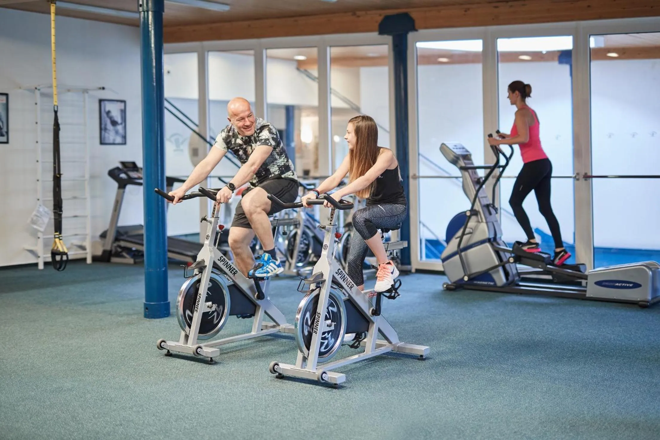 Fitness centre/facilities in Hotel Horizont