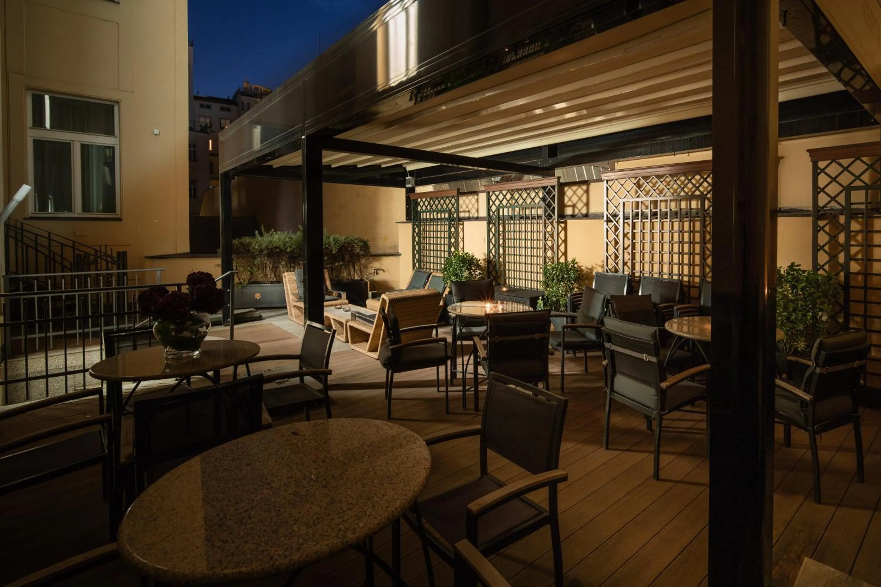 Garden in Hotel Liberty