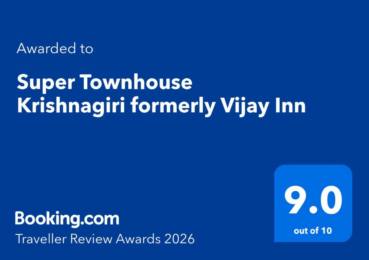 Super Townhouse Krishnagiri Formerly Vijay Inn