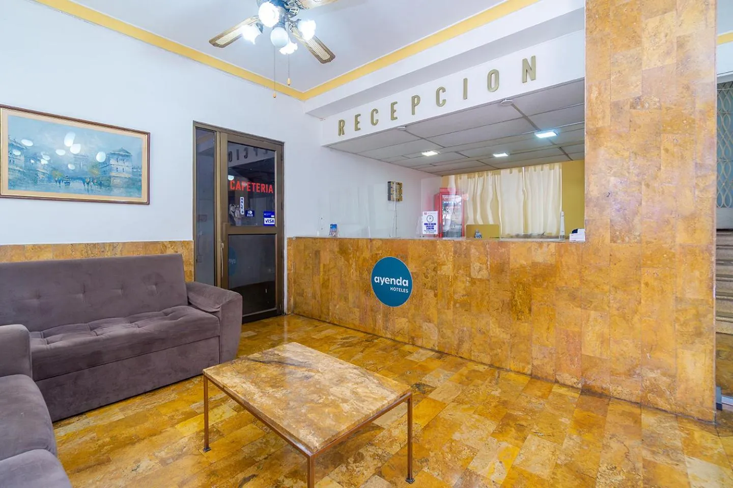 Lobby or reception in Hotel Astoria Real