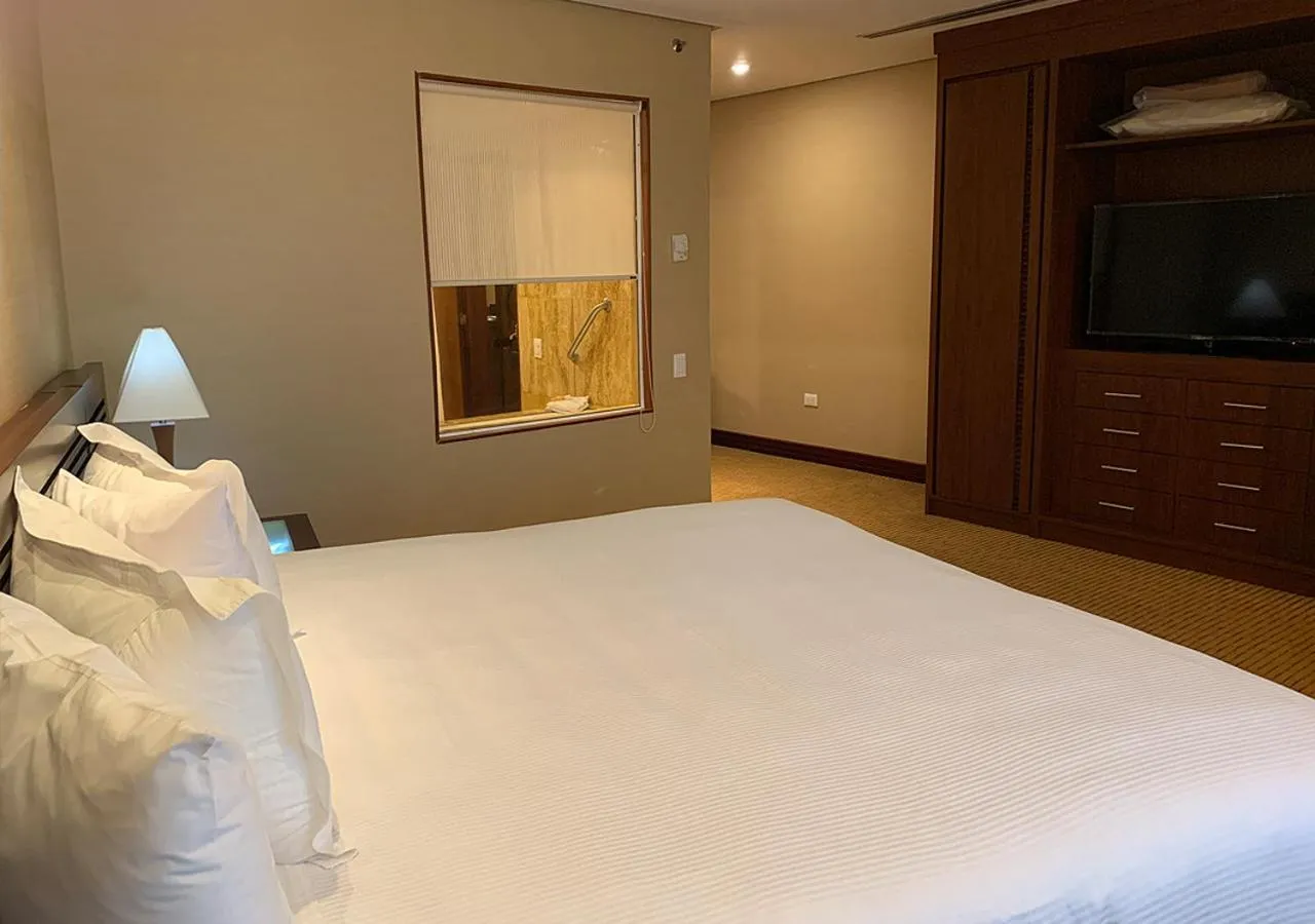 View (from property/room), Bed in Eurobuilding Hotel & Suites Guayana