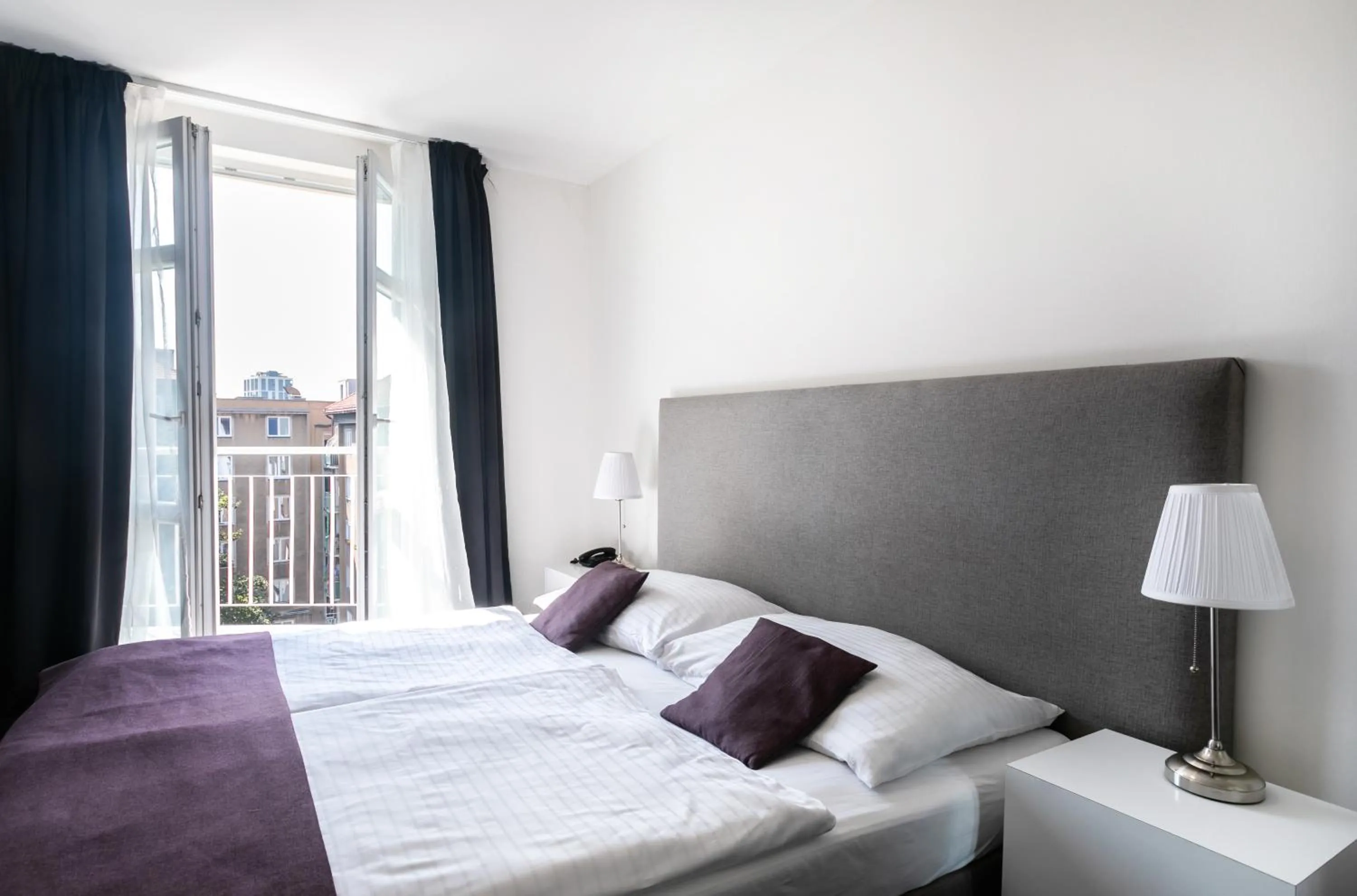 Bed in My Hotel Apollon