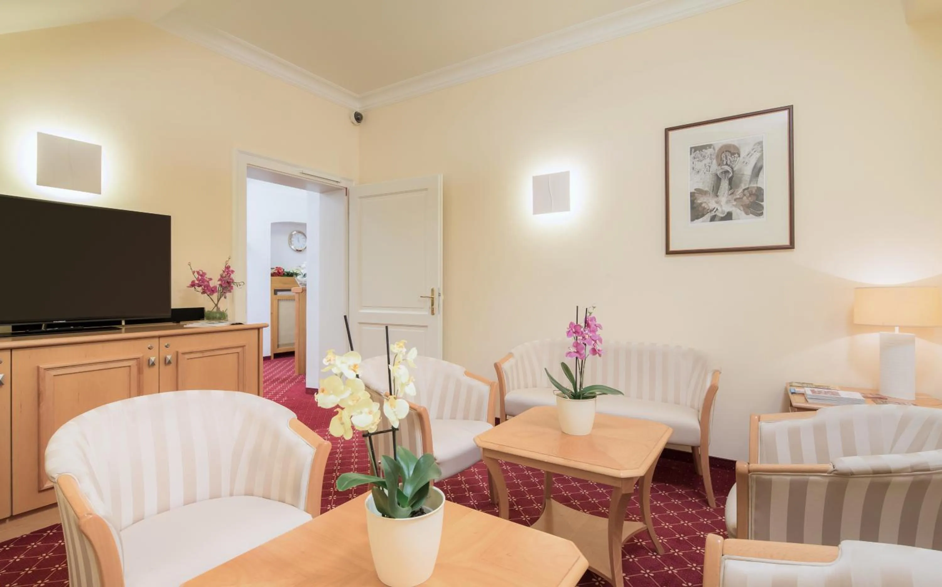 Lobby or reception in Hotel Palatin