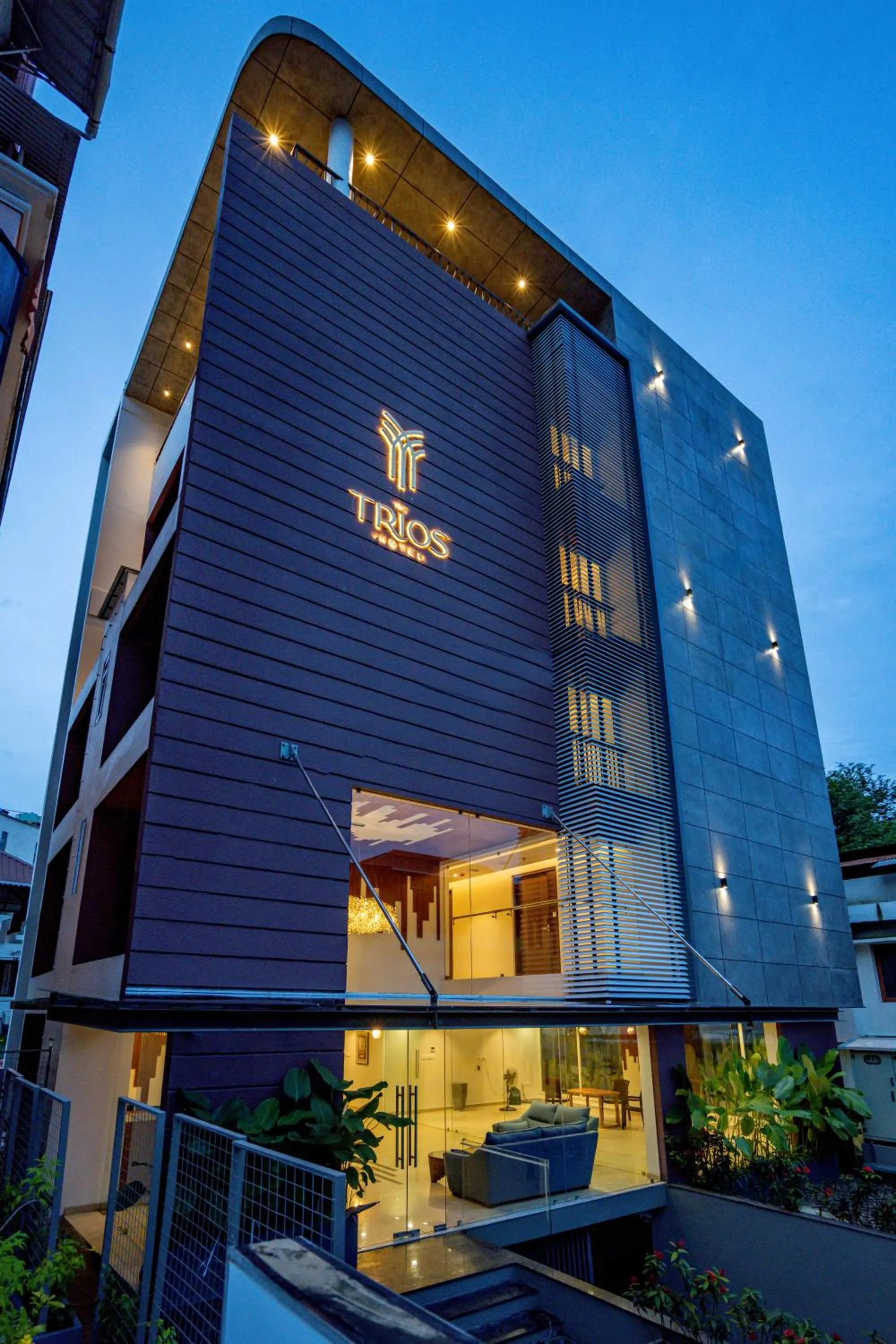 Property building in The Trios Hotel