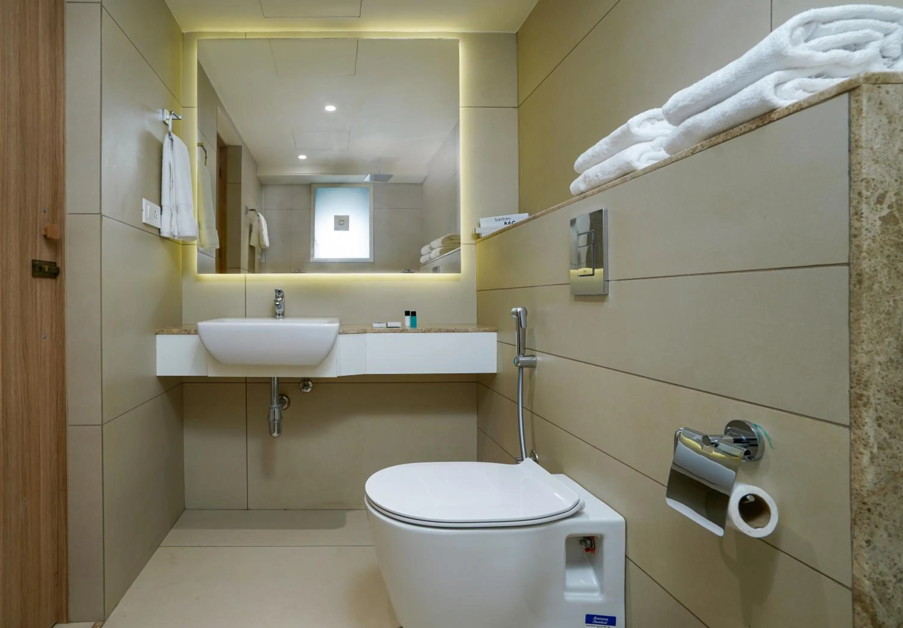 Bathroom in The Trios Hotel