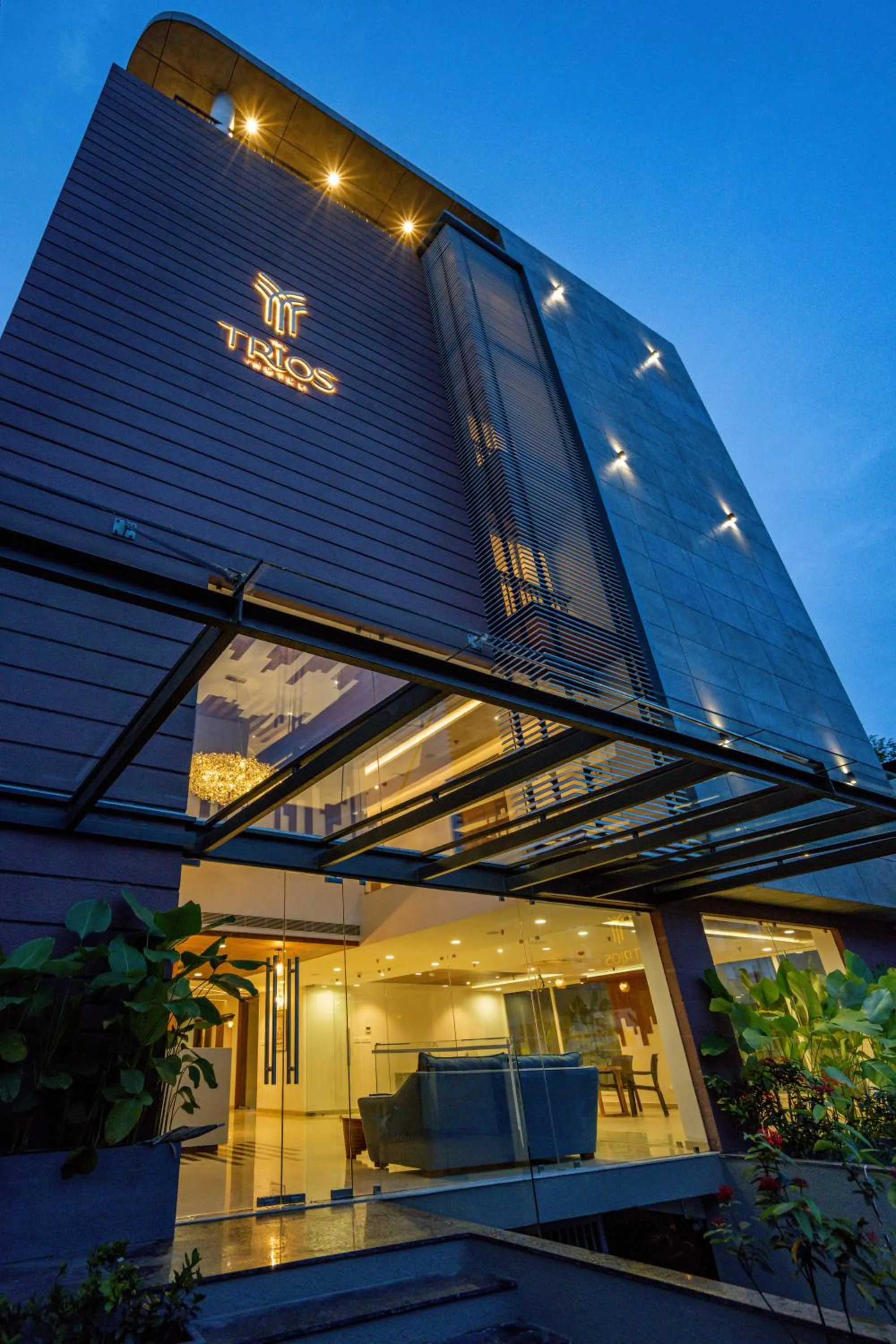 Property building in The Trios Hotel