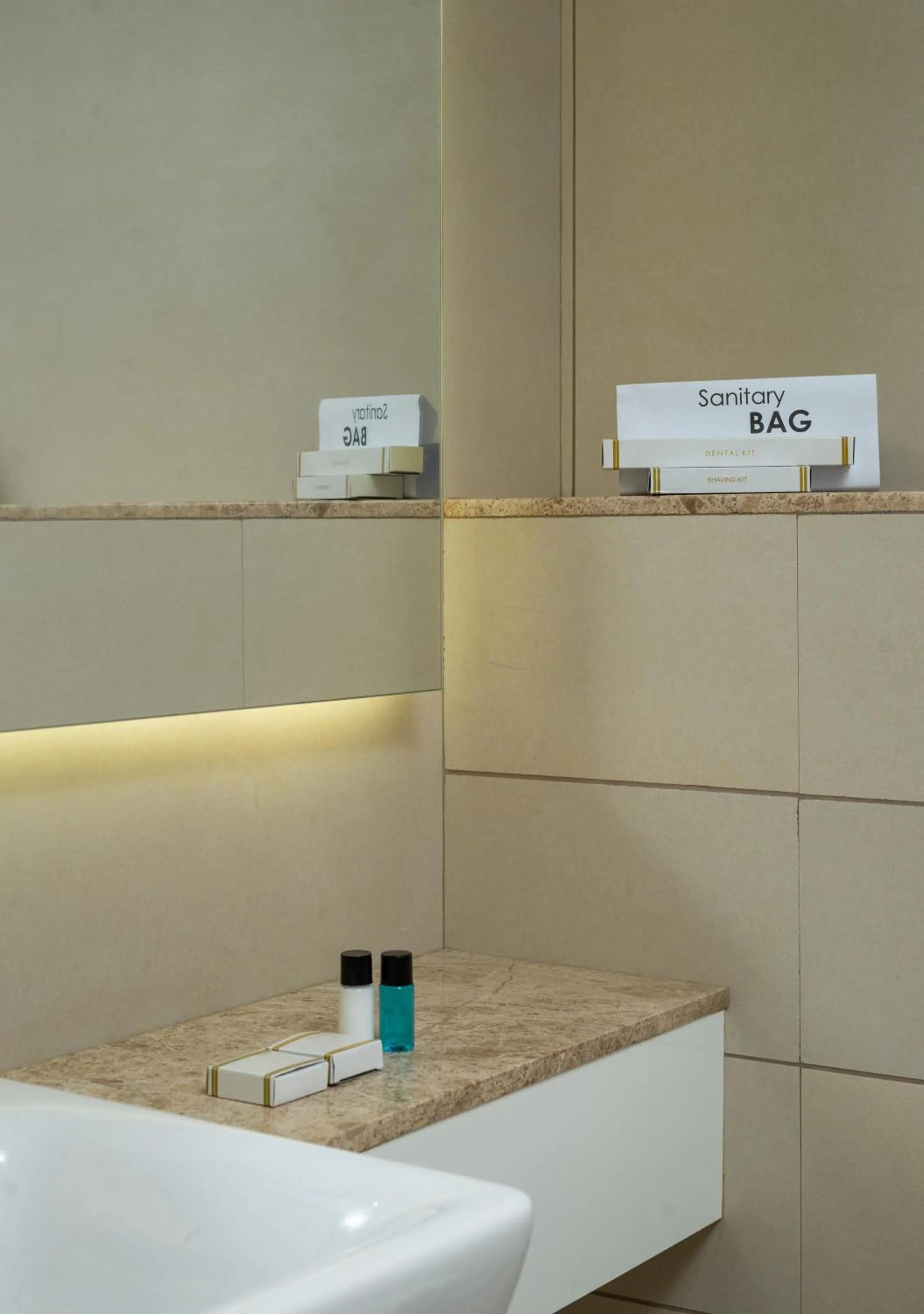 Bathroom in The Trios Hotel