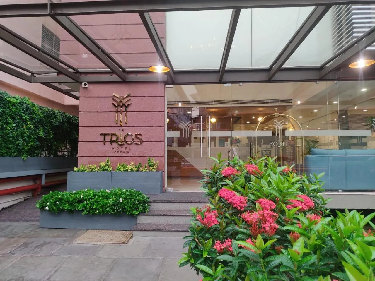 Property building in The Trios Hotel