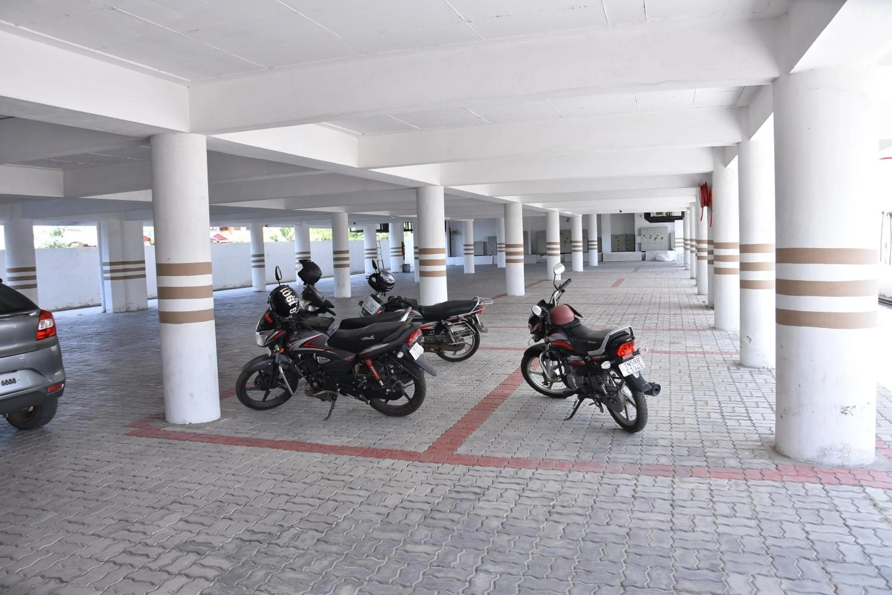 Parking in Hotel Vijay Krishna