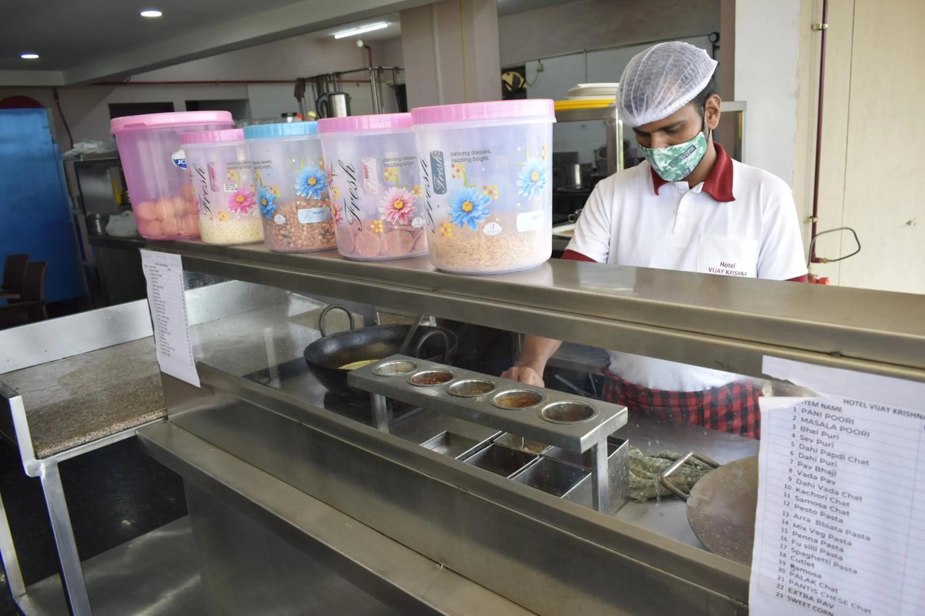 Food in Hotel Vijay Krishna