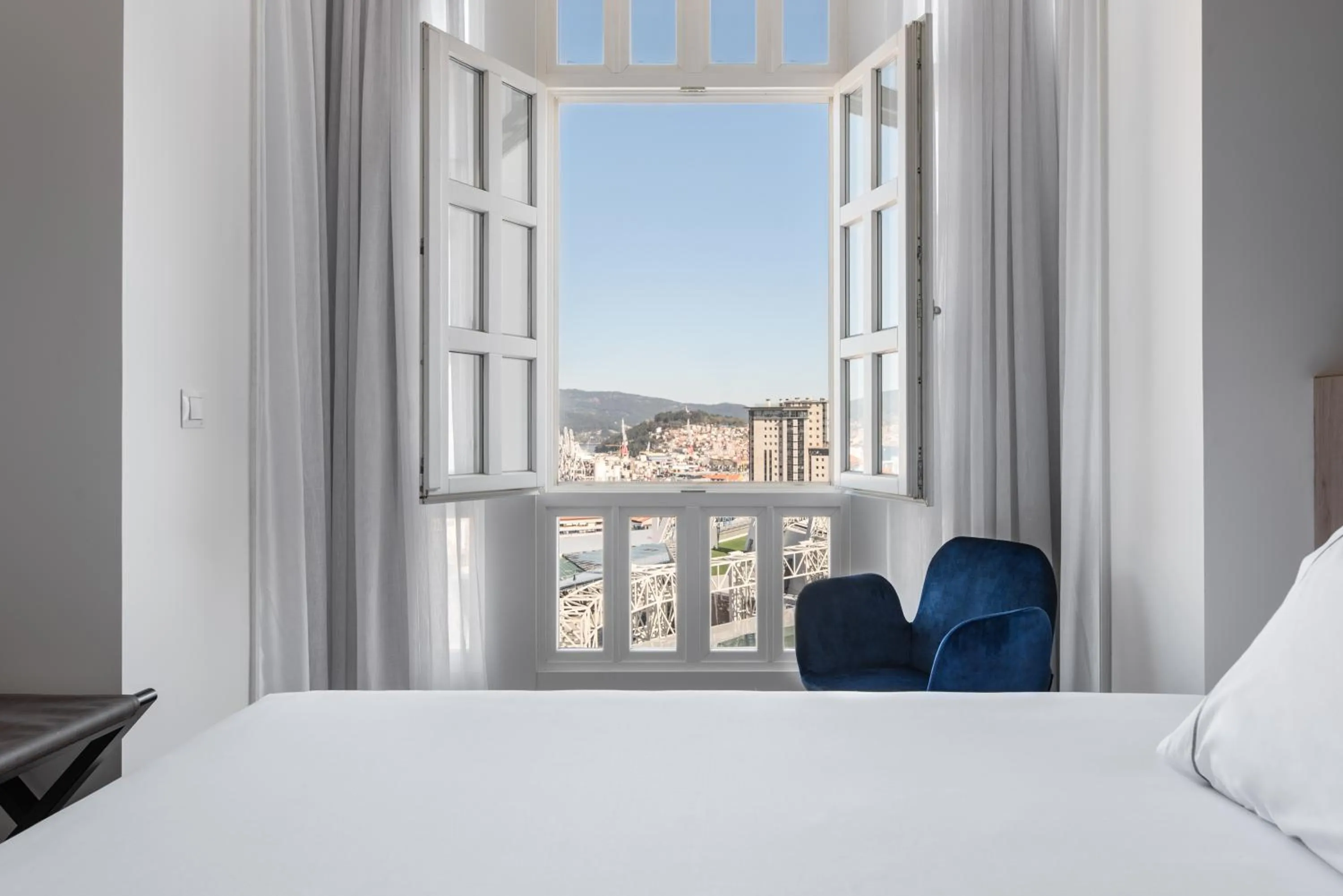 Sea view, Bed in Exe Vigo