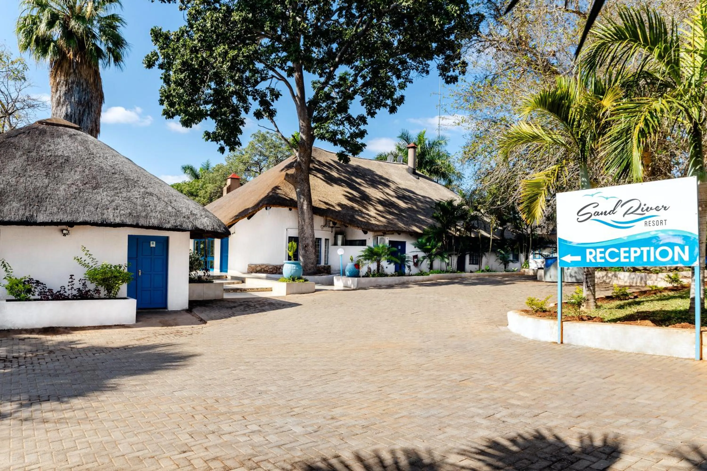 Facade/entrance in Sandriver Resort