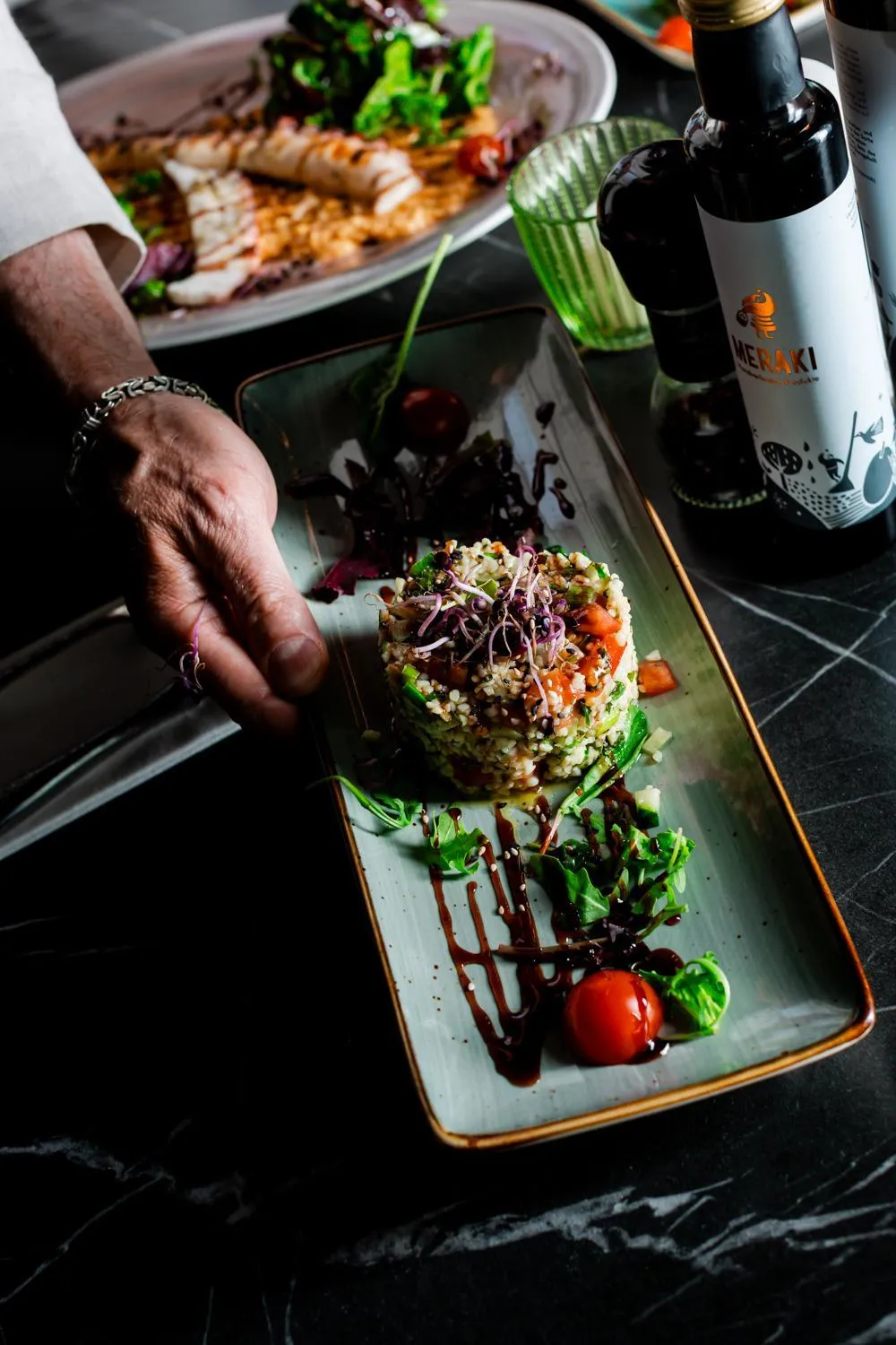 Restaurant/places to eat in Abasto Hotel Dachau