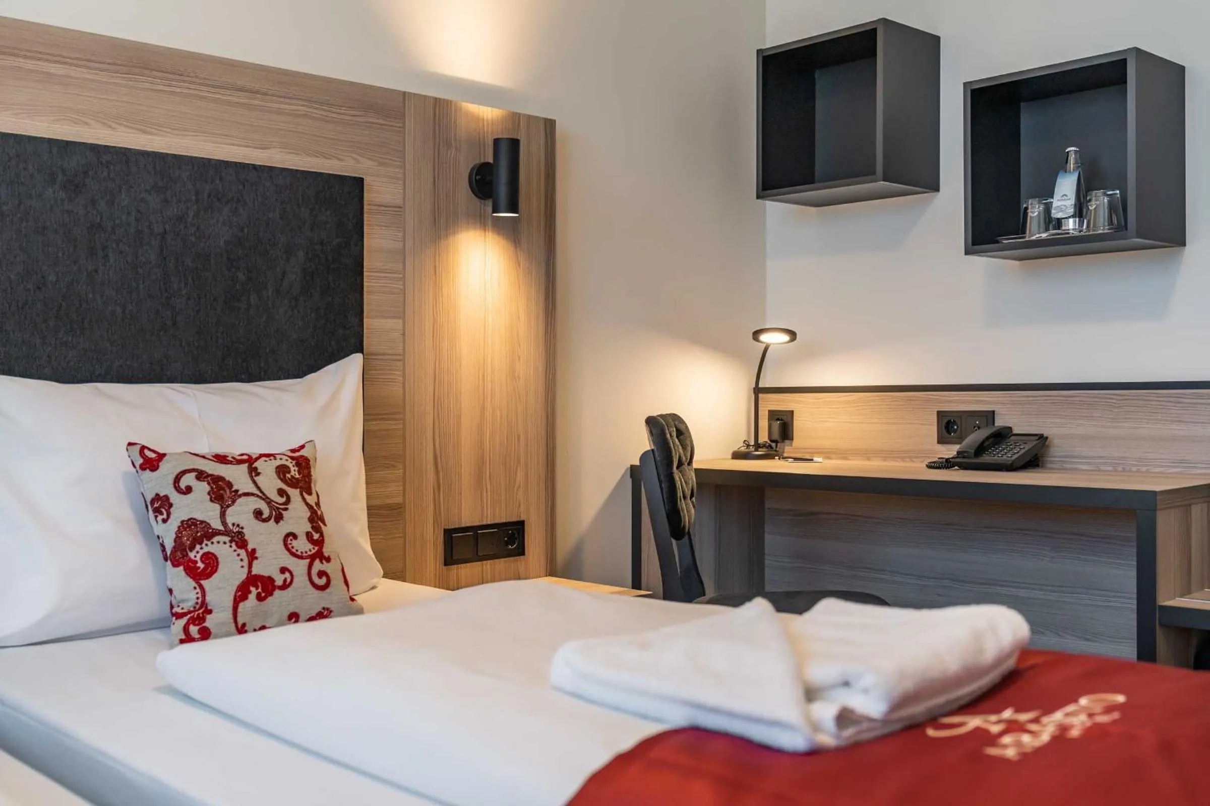 Bed in Abasto Hotel Dachau