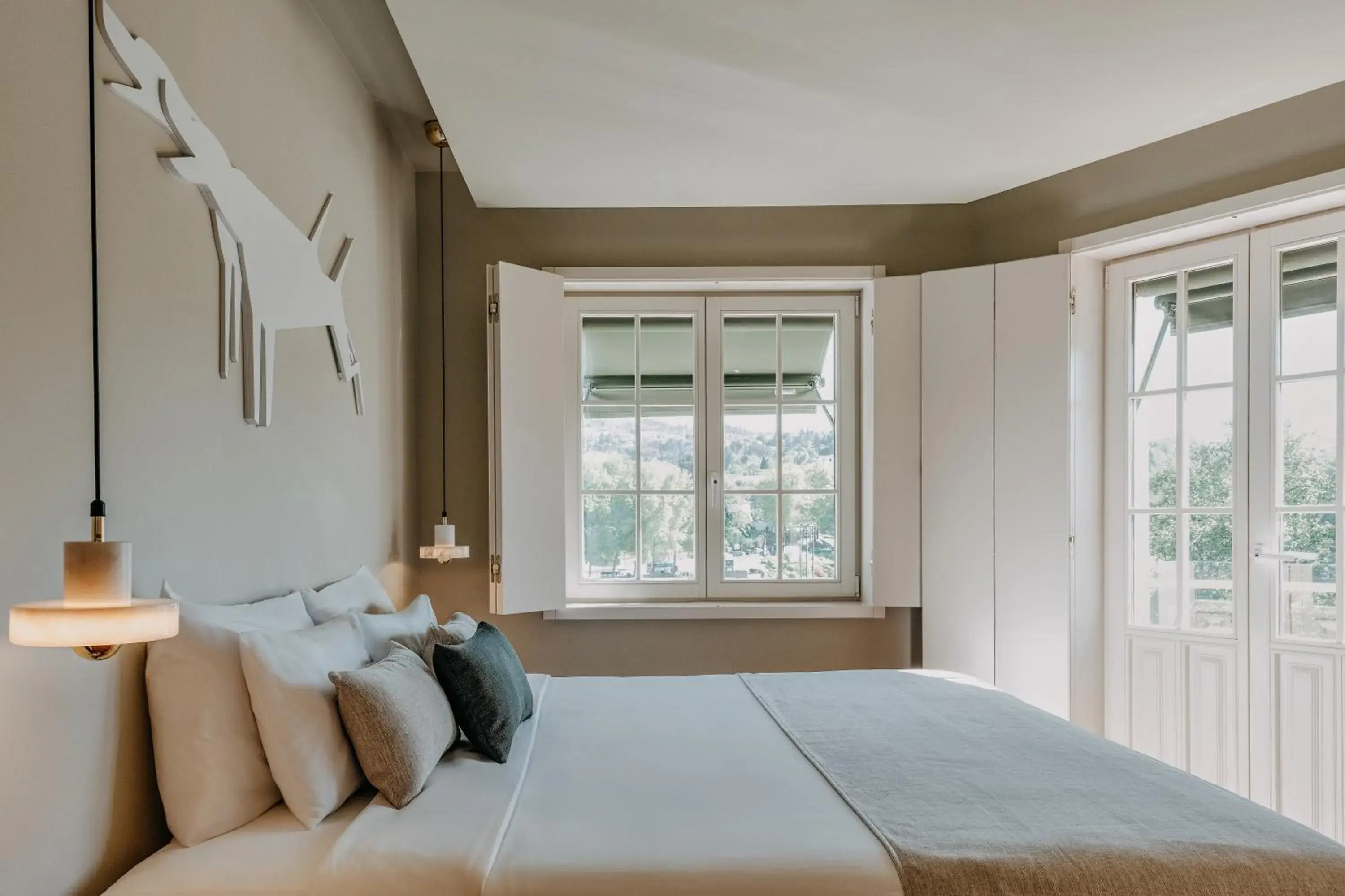 Sereno Double Room with River View in Casa das Lérias Sereno Double Room with River View in Casa das Lérias