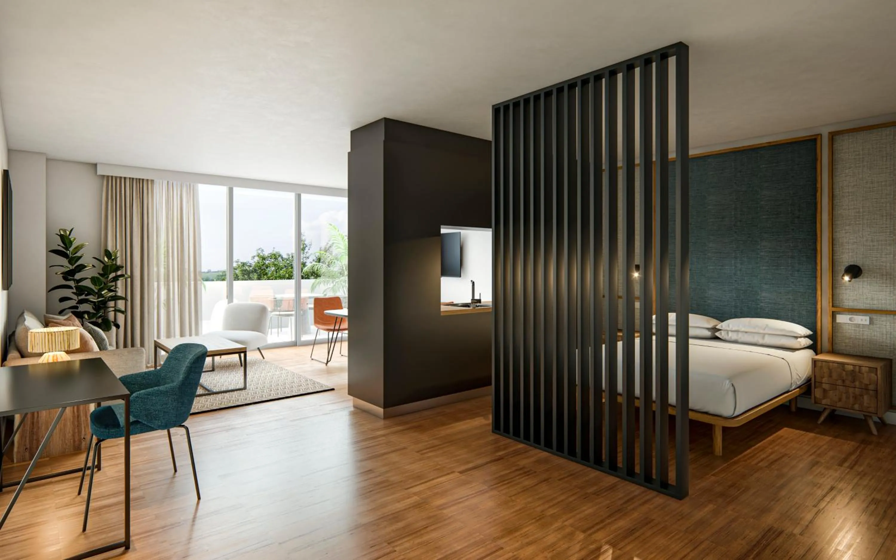 Photo of the whole room, Bed in I Loft Santiago by Upper Luxury Housing