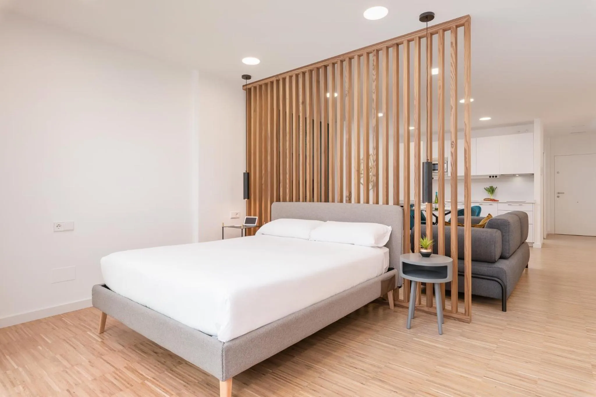 Bed in I Loft Santiago by Upper Luxury Housing