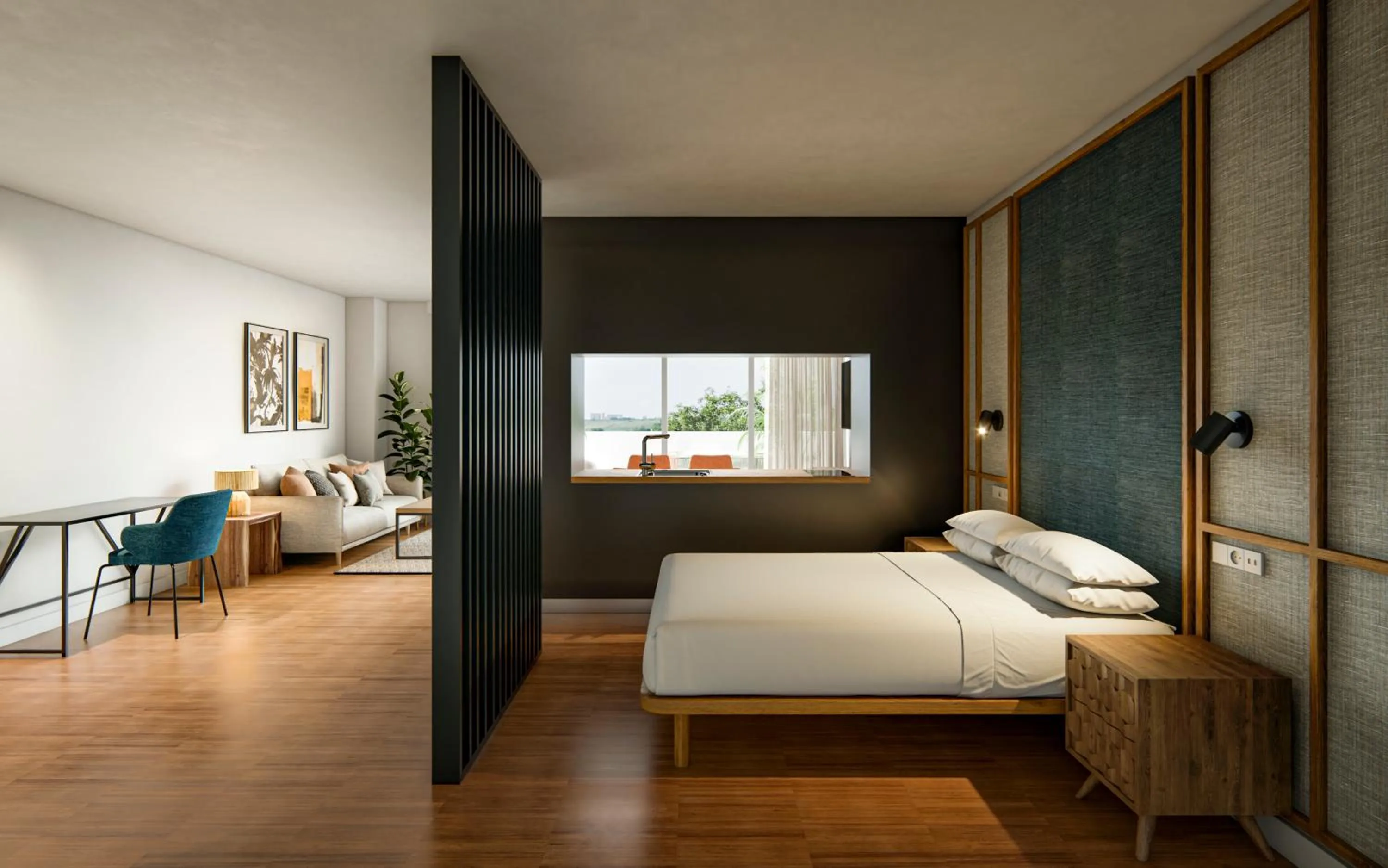 Photo of the whole room, Bed in I Loft Santiago by Upper Luxury Housing