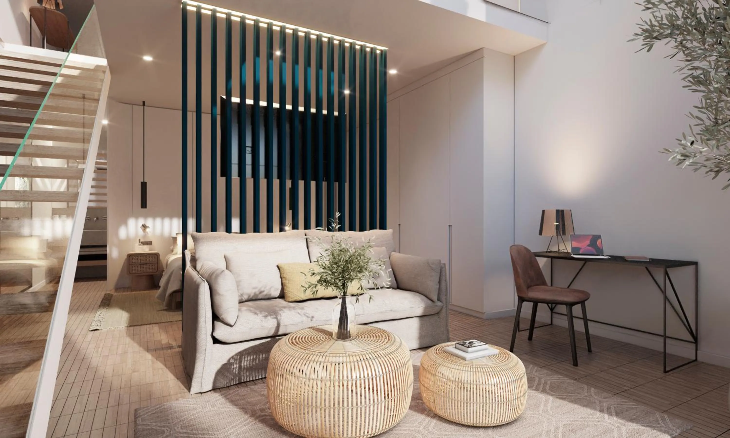 Living room in I Loft Santiago by Upper Luxury Housing