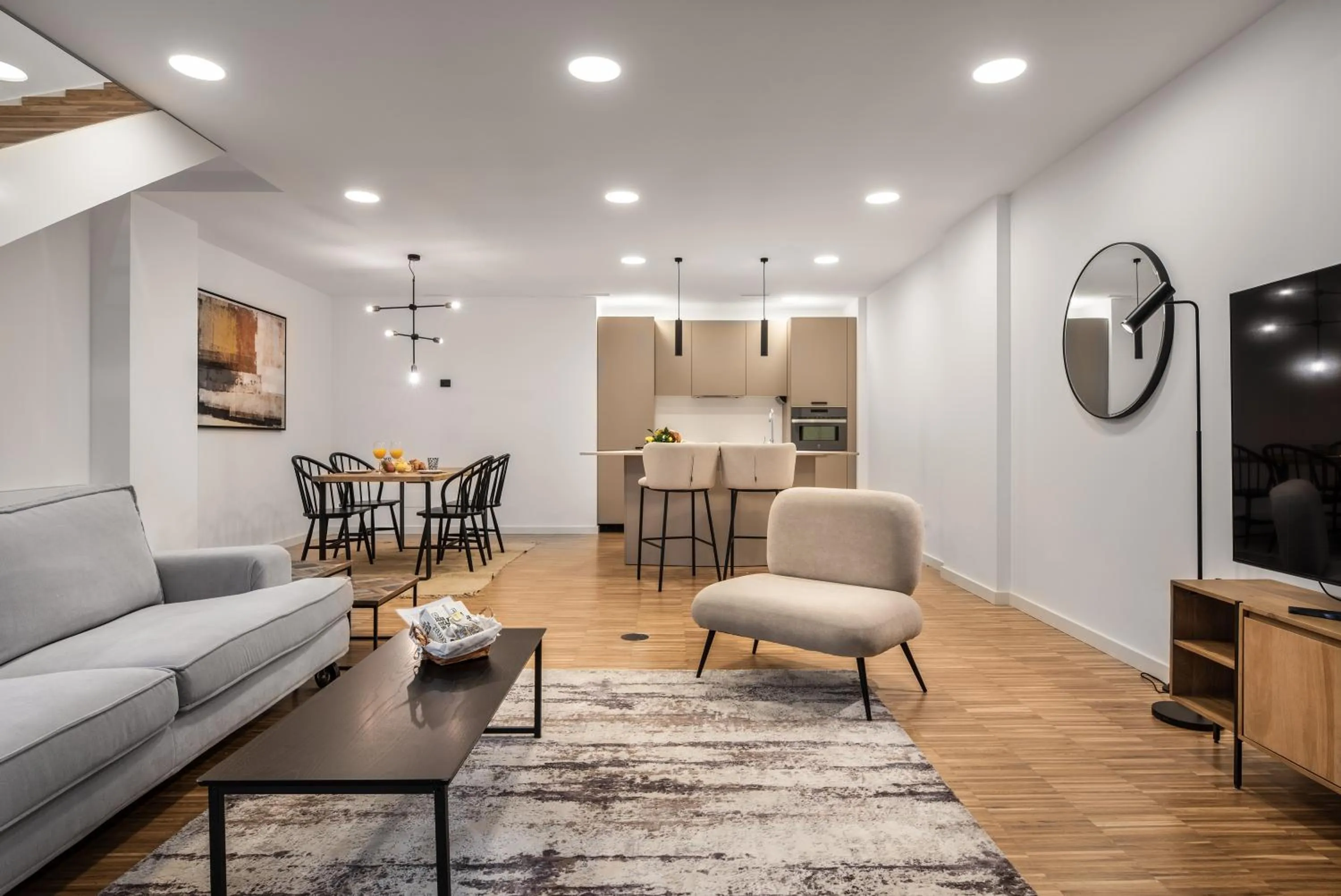 TV and multimedia in I Loft Santiago by Upper Luxury Housing