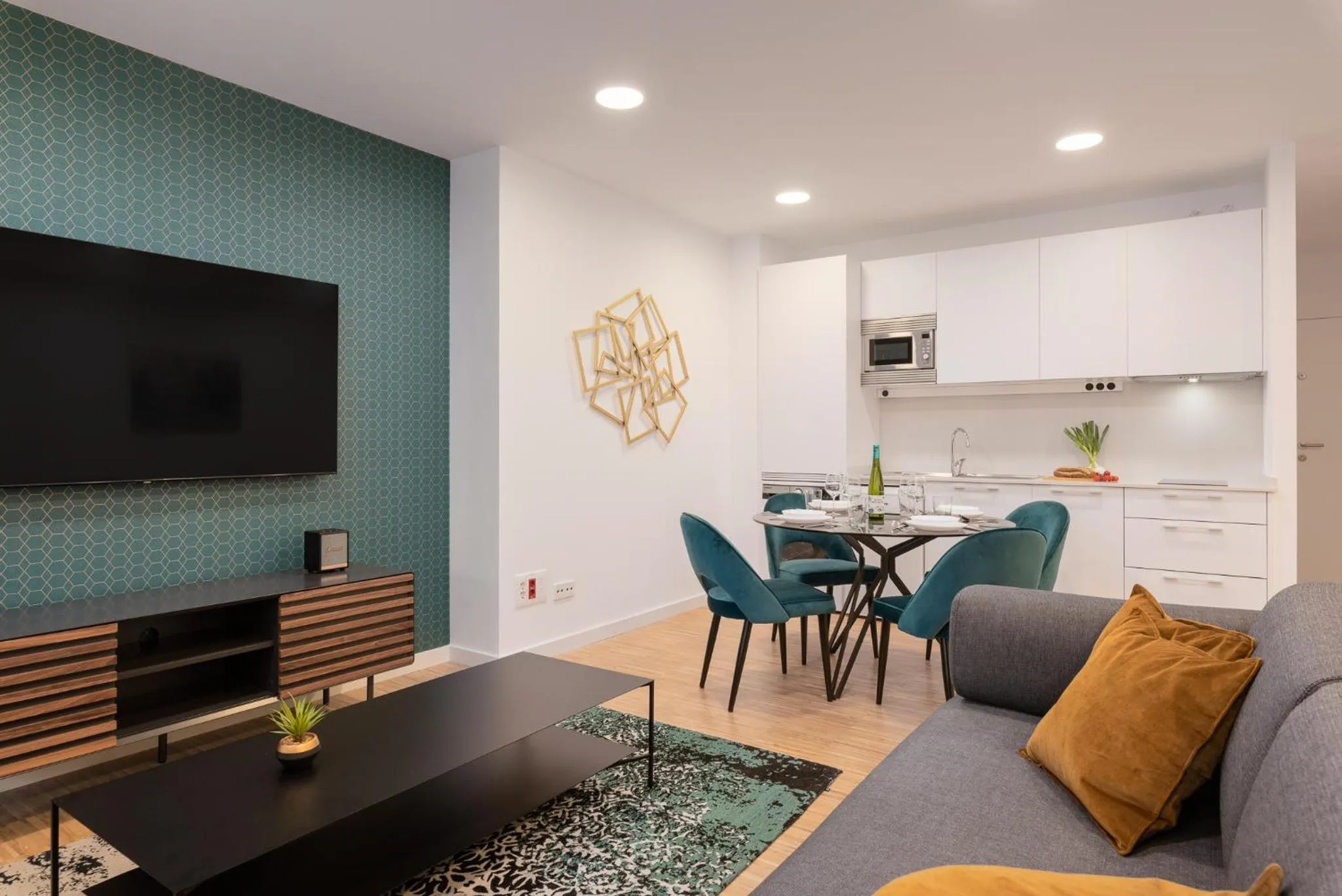 TV and multimedia in I Loft Santiago by Upper Luxury Housing