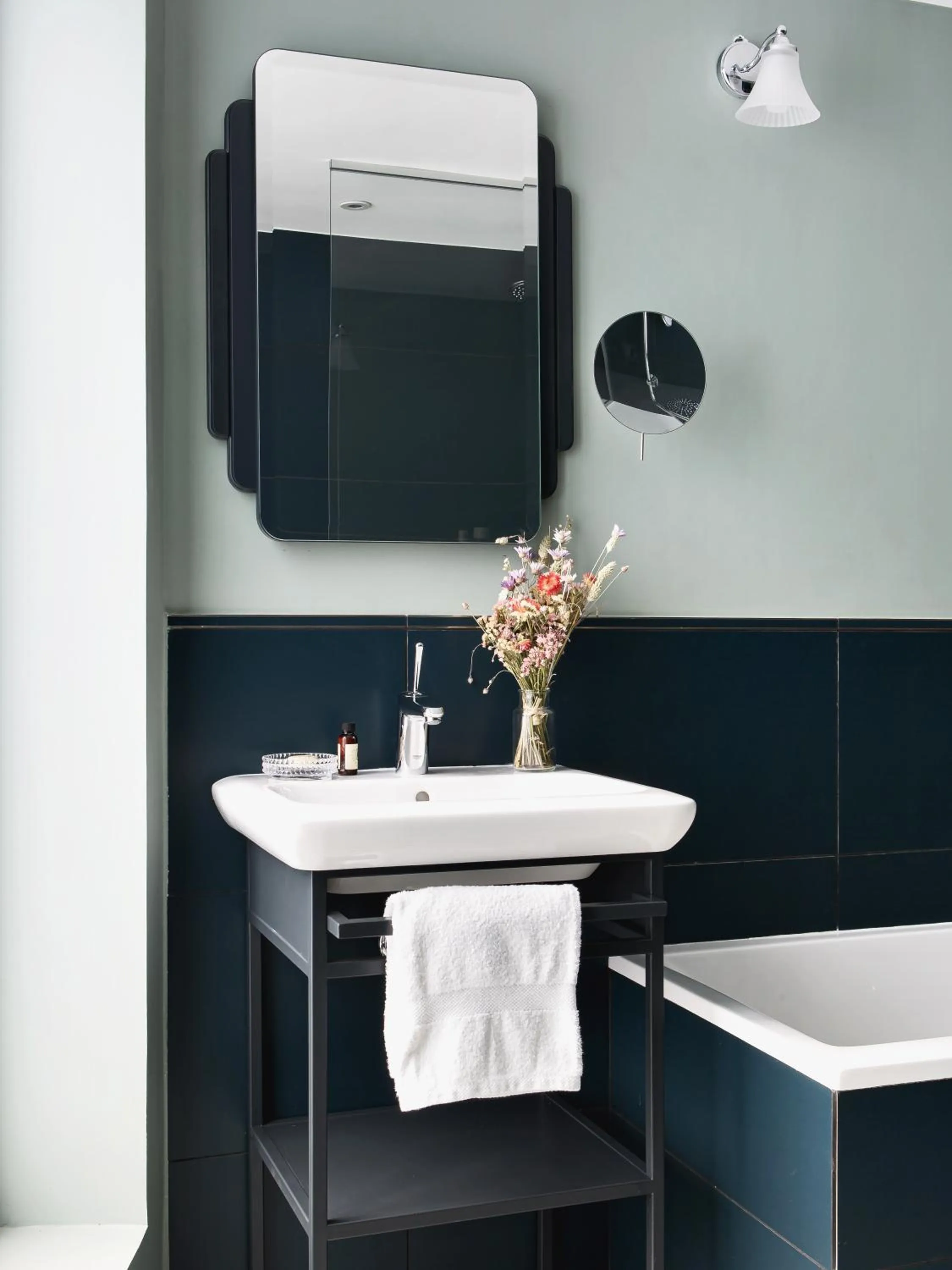 Bathroom in Hôtel Botaniste