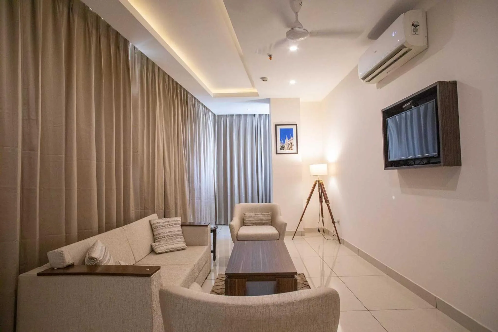 Living room in Hotel Alaya