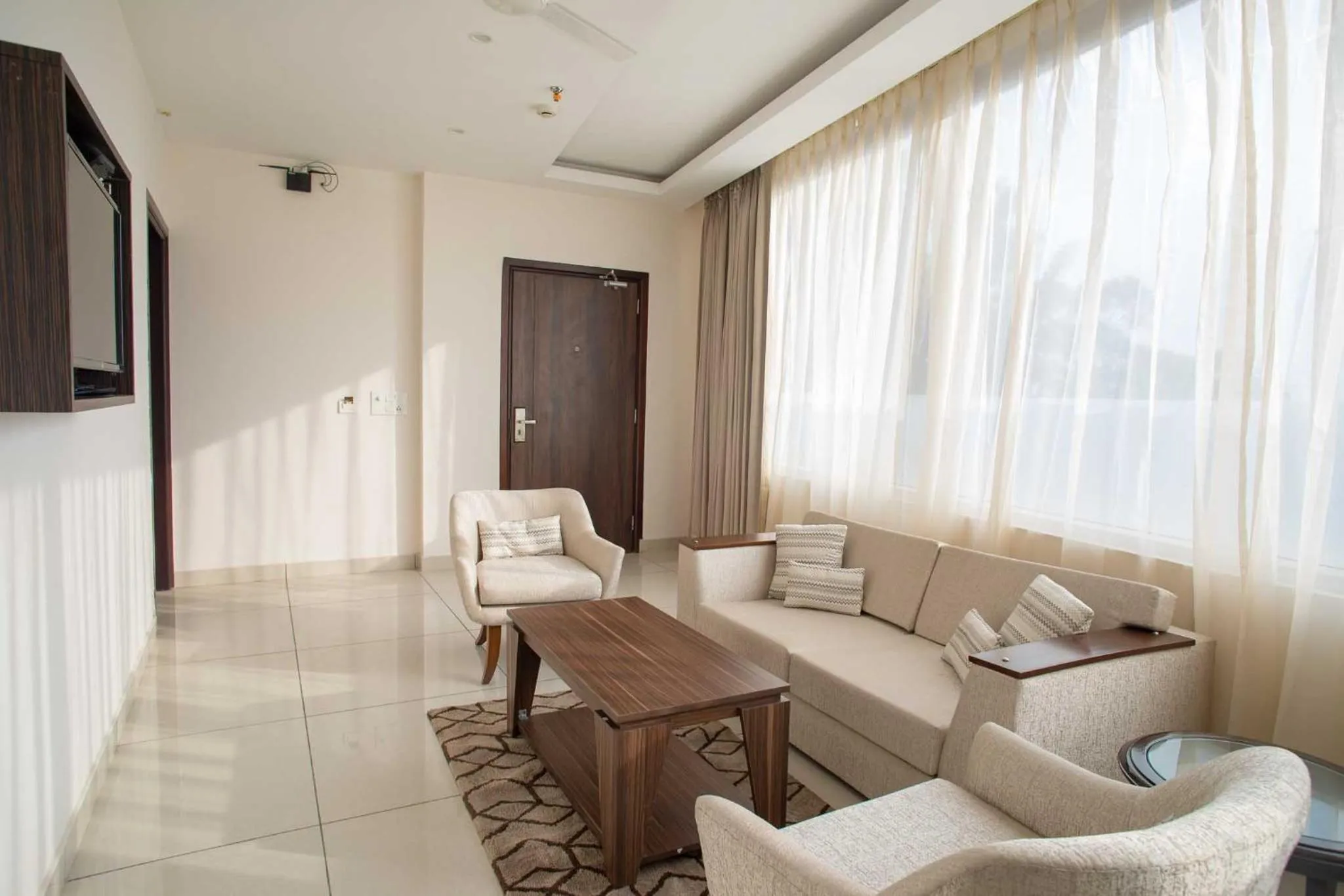 Seating area in Hotel Alaya