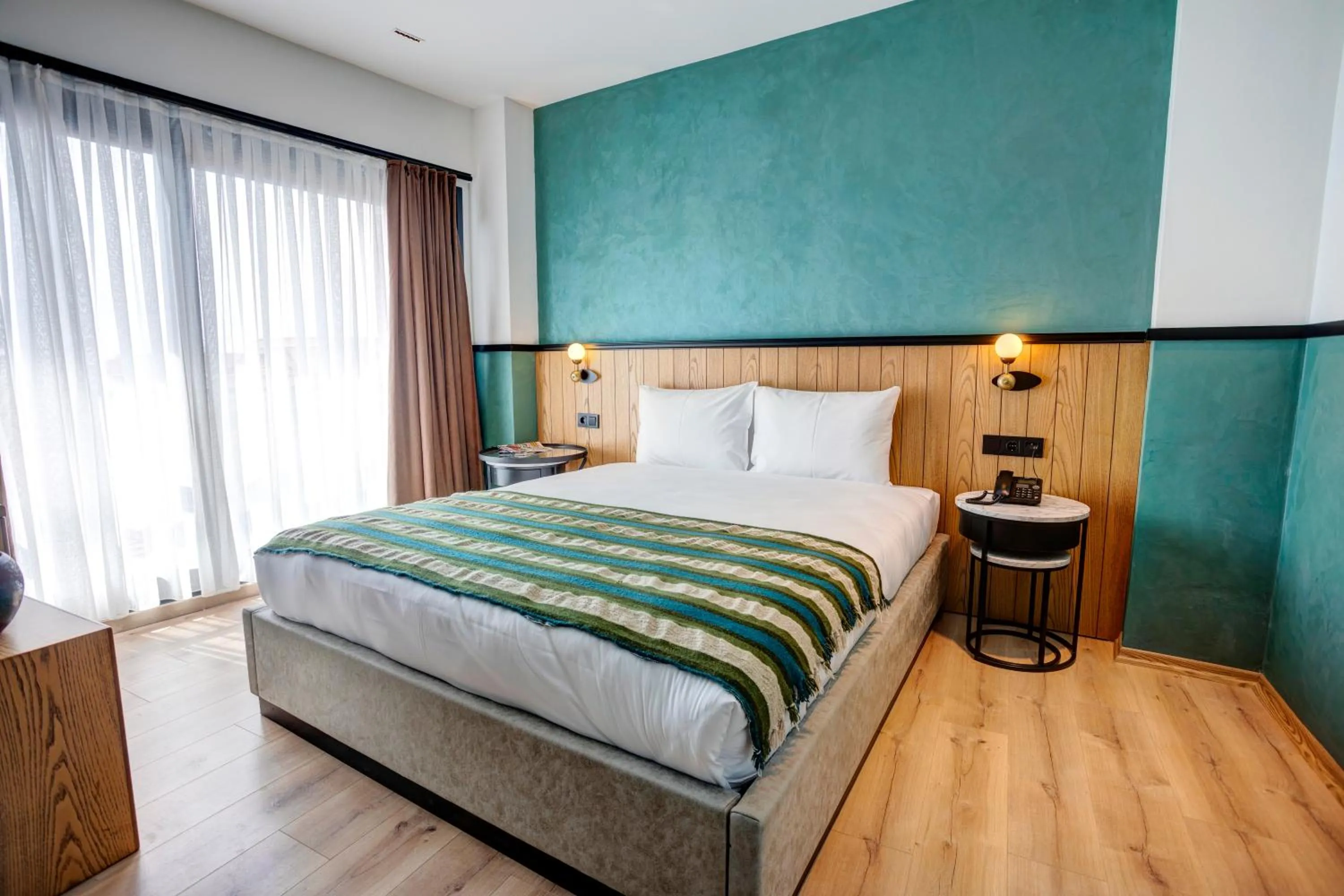 Bed in Fragments Hotel